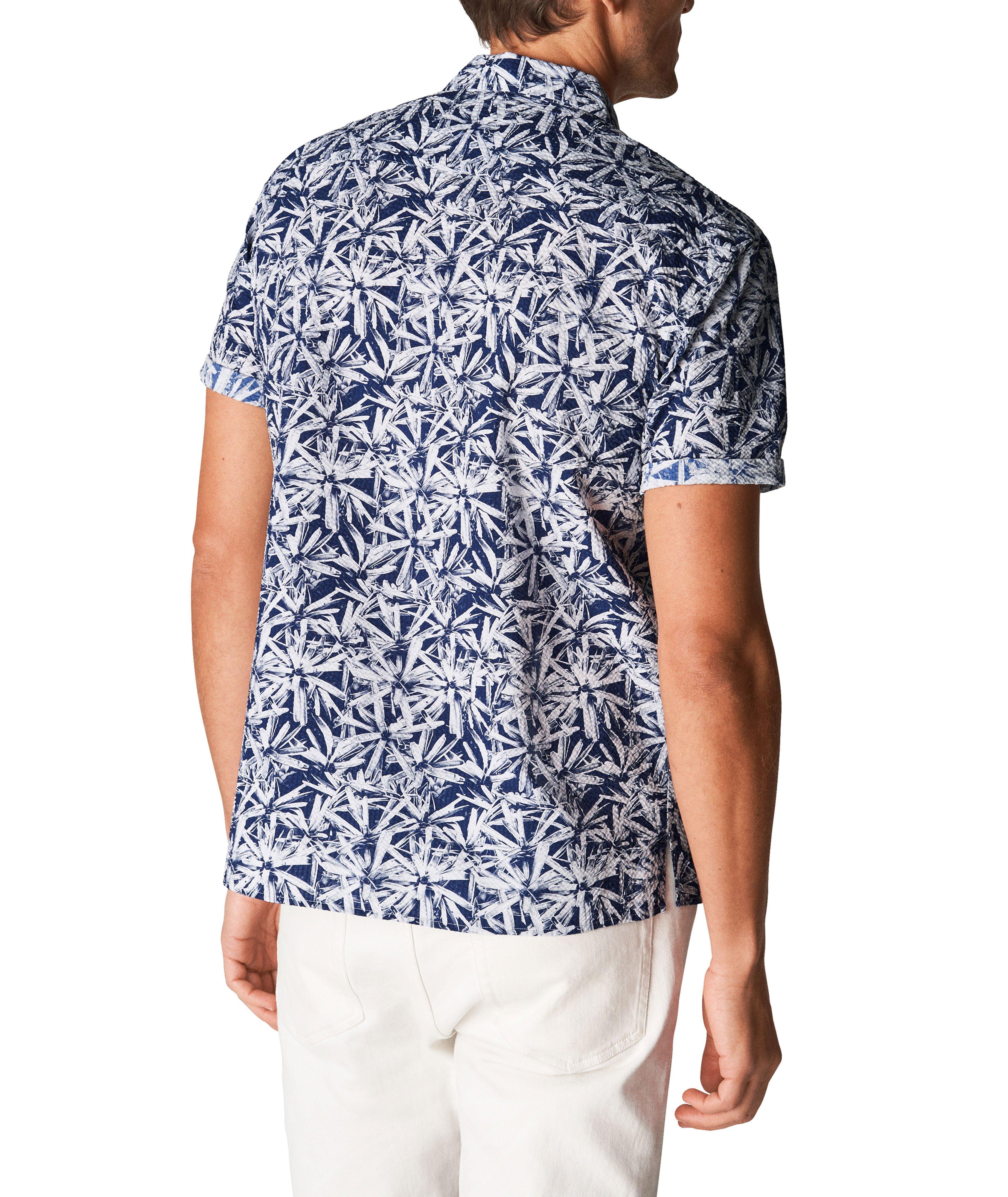 Chemise en toile seersucker, collection Resort image 2