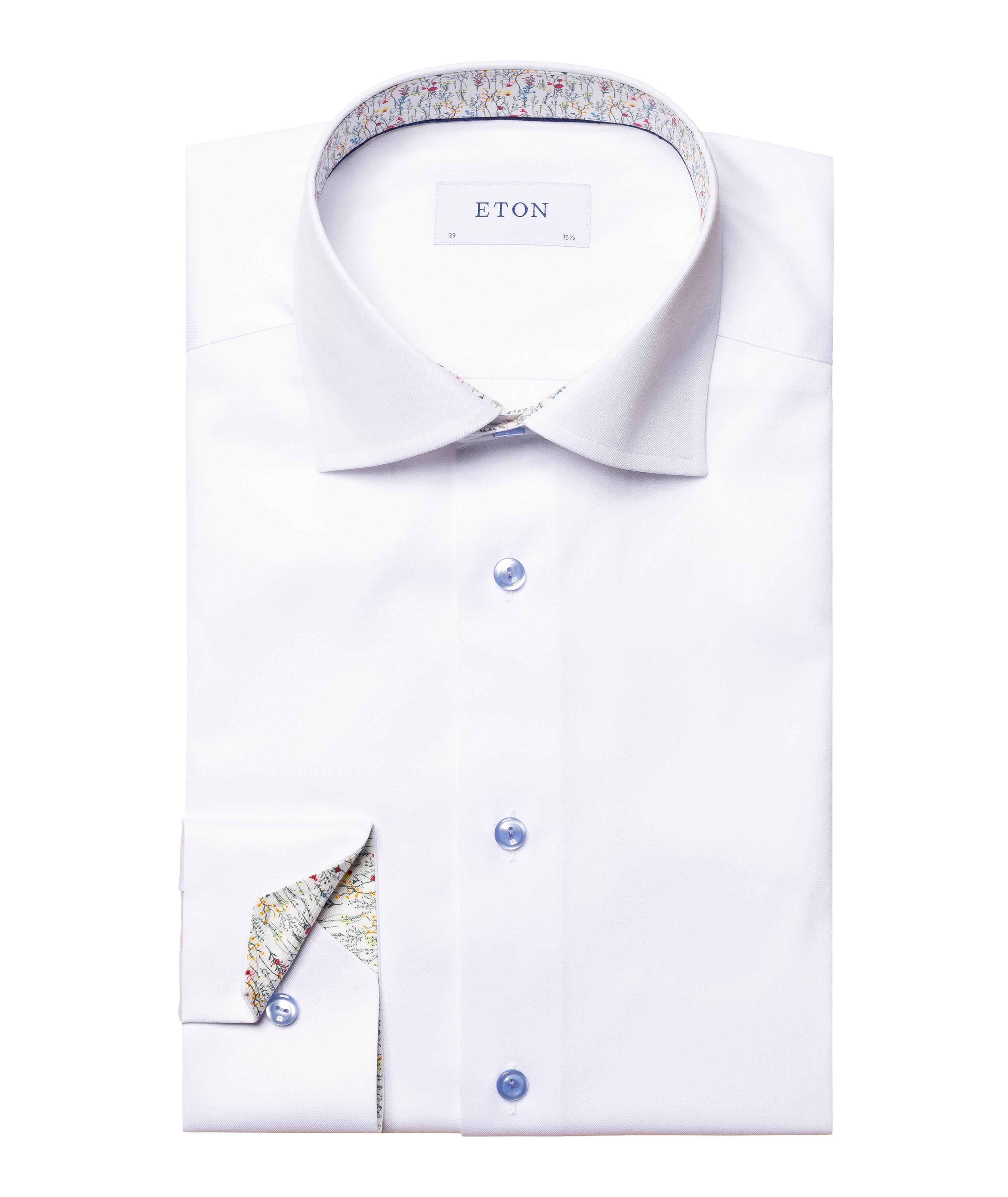 Slim Fit Twill Dress Shirt image 0