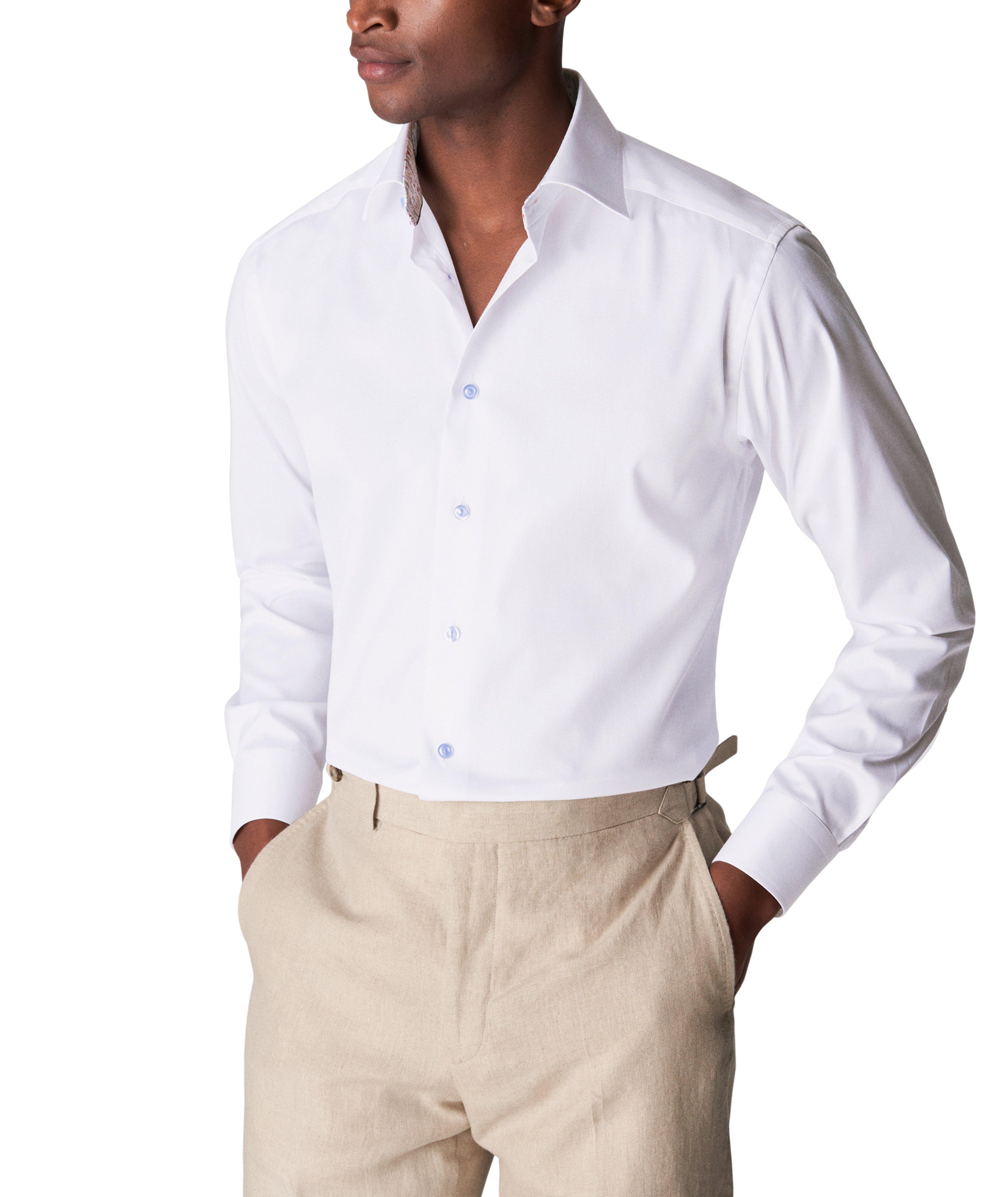 Slim Fit Twill Dress Shirt image 1