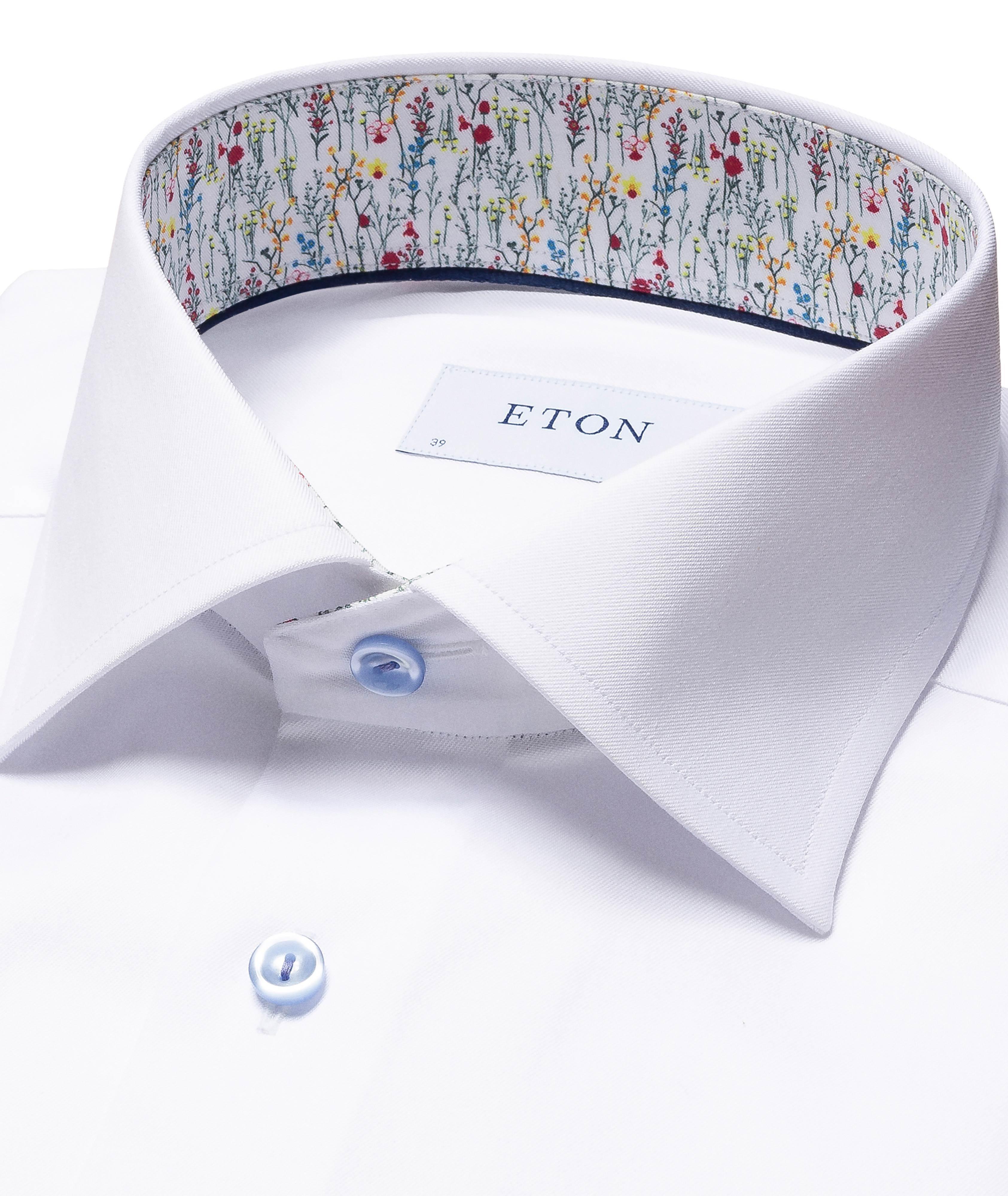 Slim Fit Twill Dress Shirt image 4