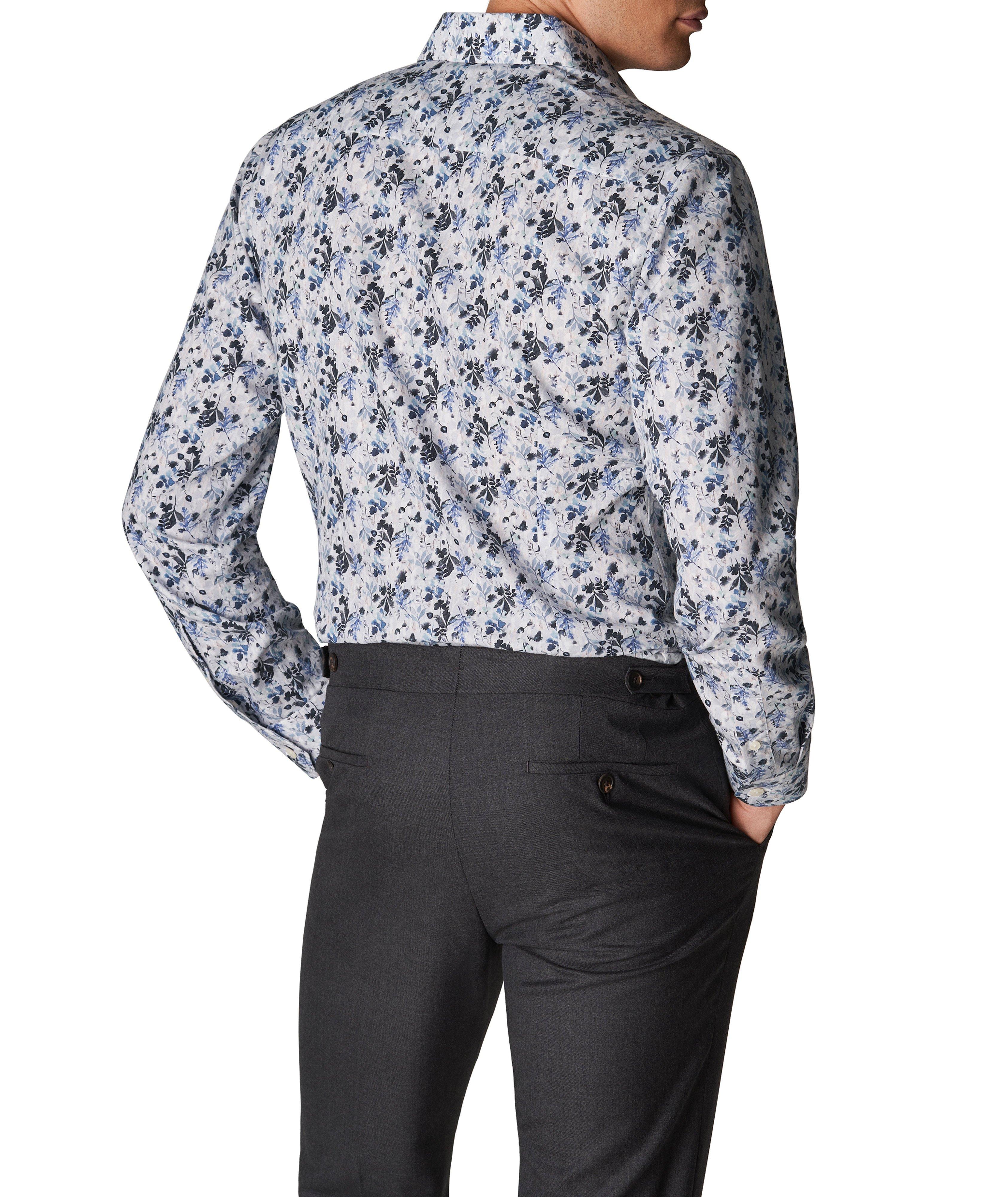 Slim Fit Floral Dress Shirt image 2