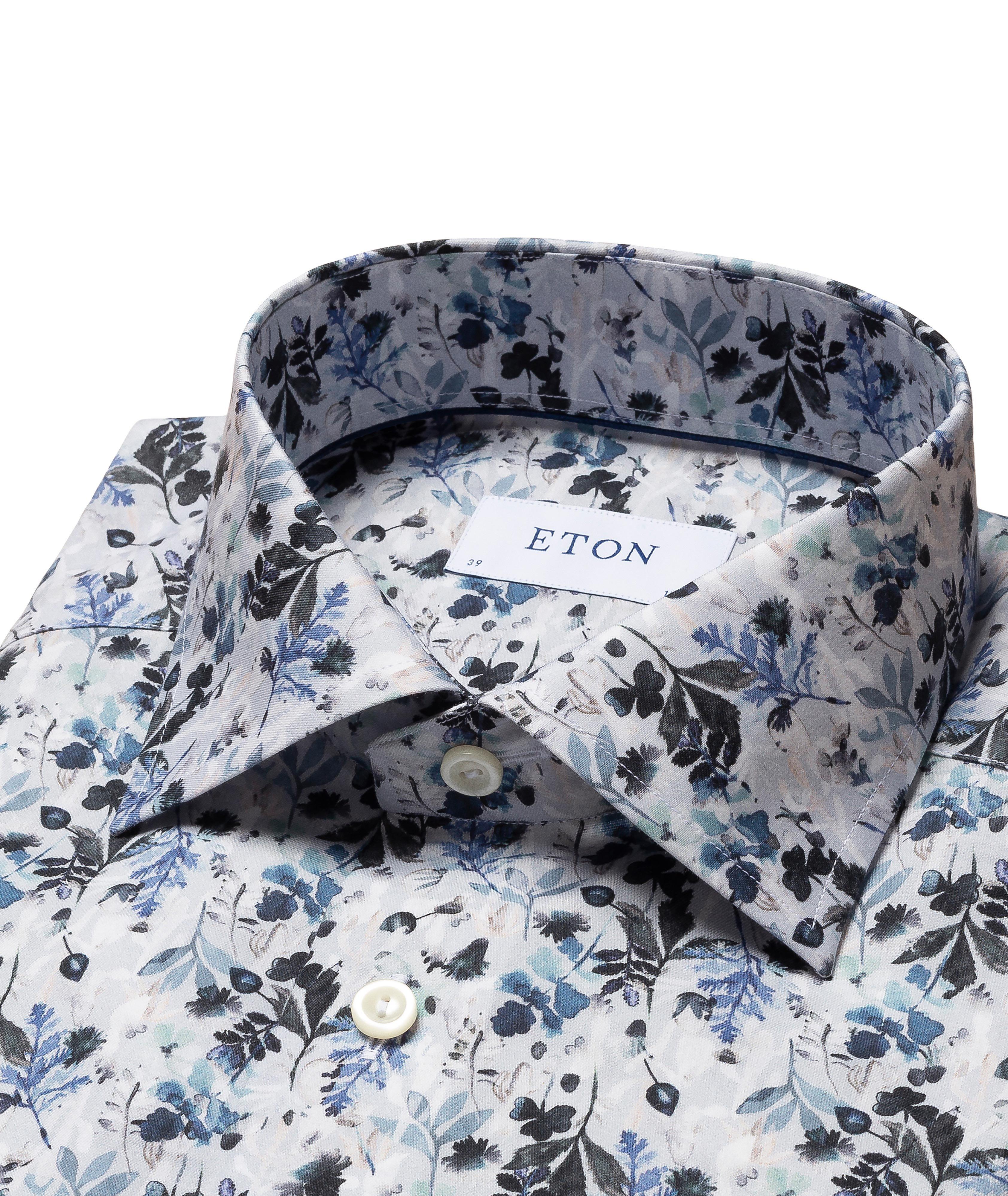 Slim Fit Floral Dress Shirt image 4