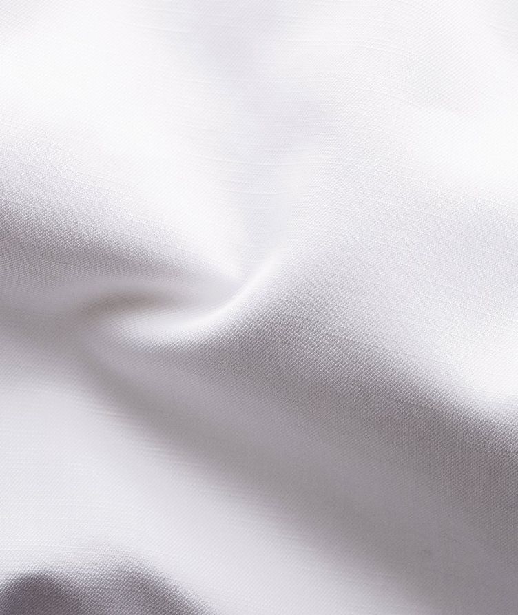 Contemporary Fit Cotton-Linen Shirt image 6