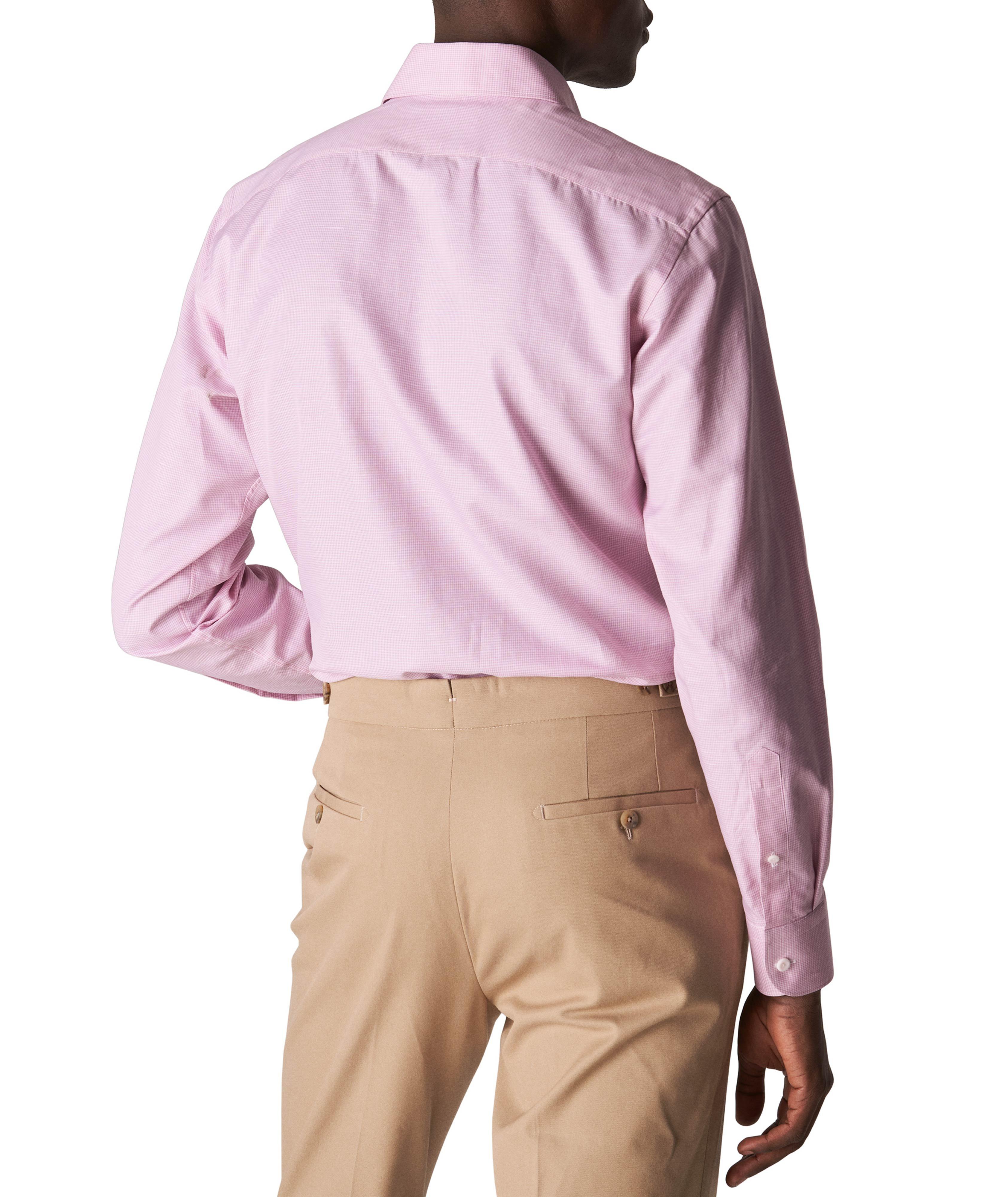 Contemporary Fit Cotton-Linen Shirt image 4