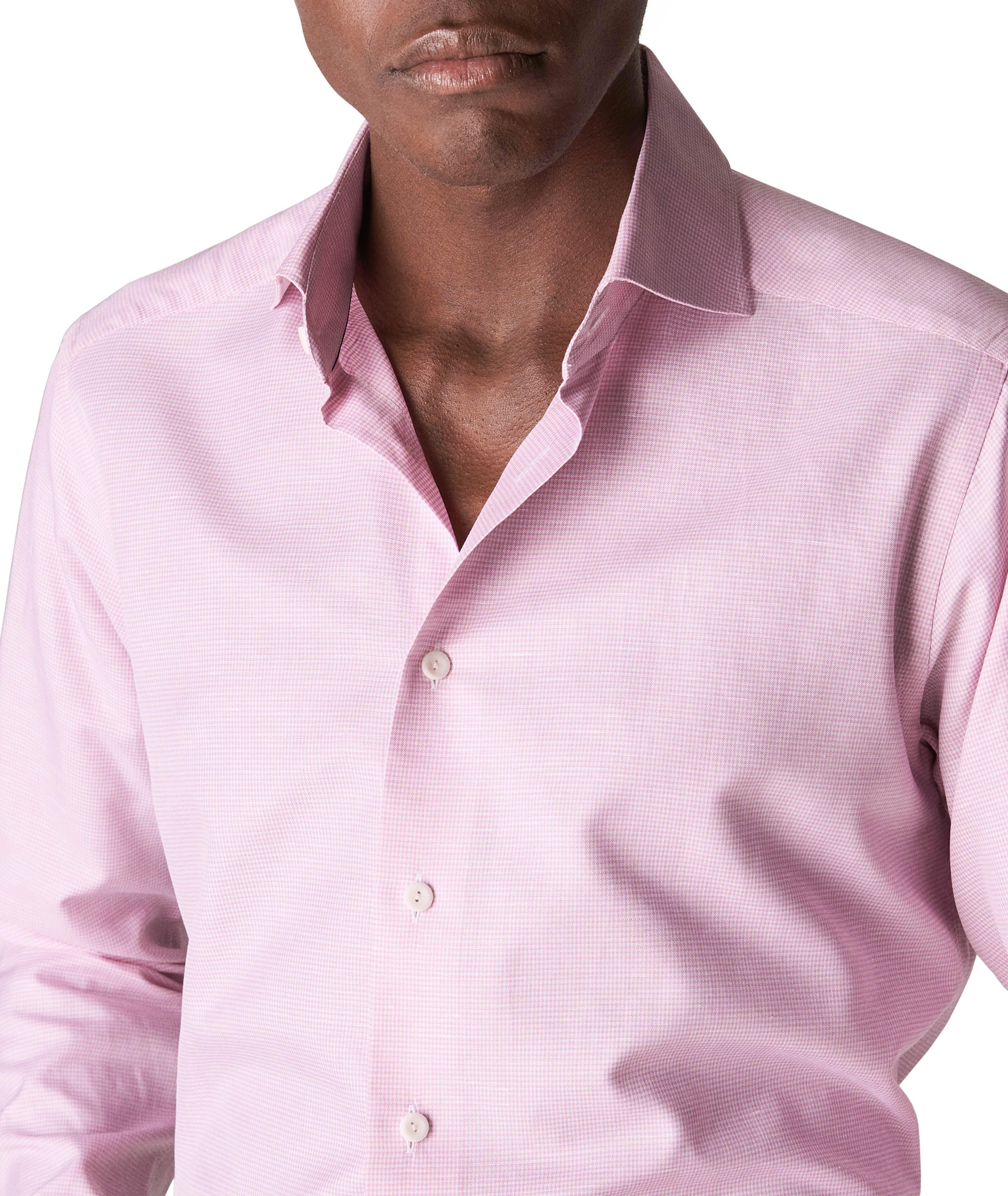 Contemporary Fit Cotton-Linen Shirt image 5