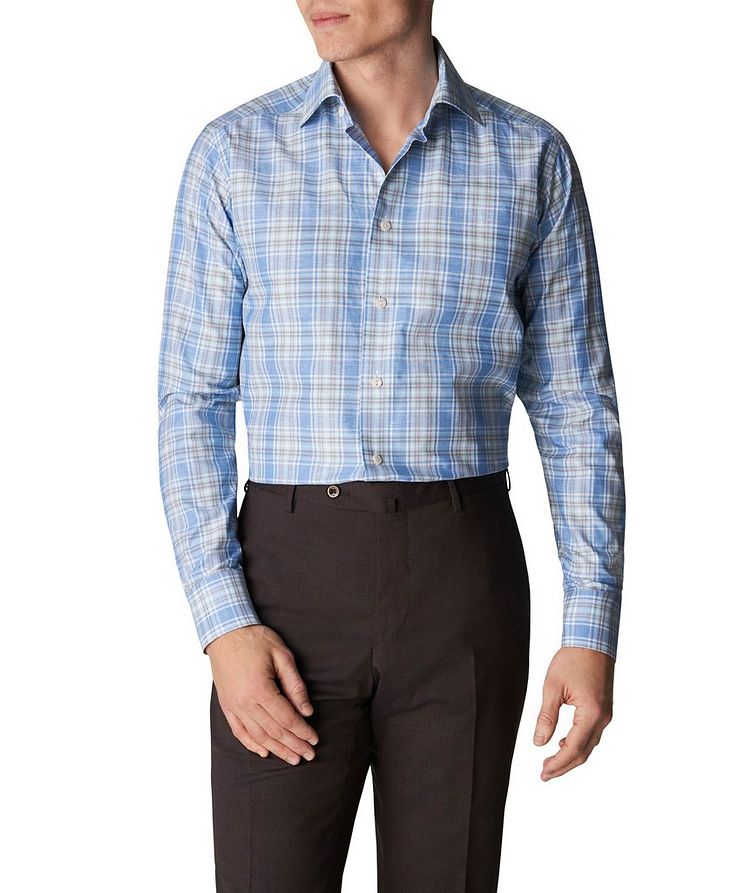 Contemporary Fit Cotton-Linen Shirt image 1