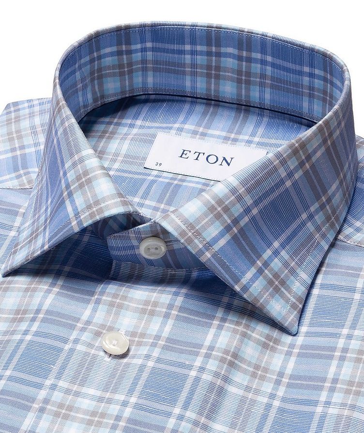 Contemporary Fit Cotton-Linen Shirt image 4