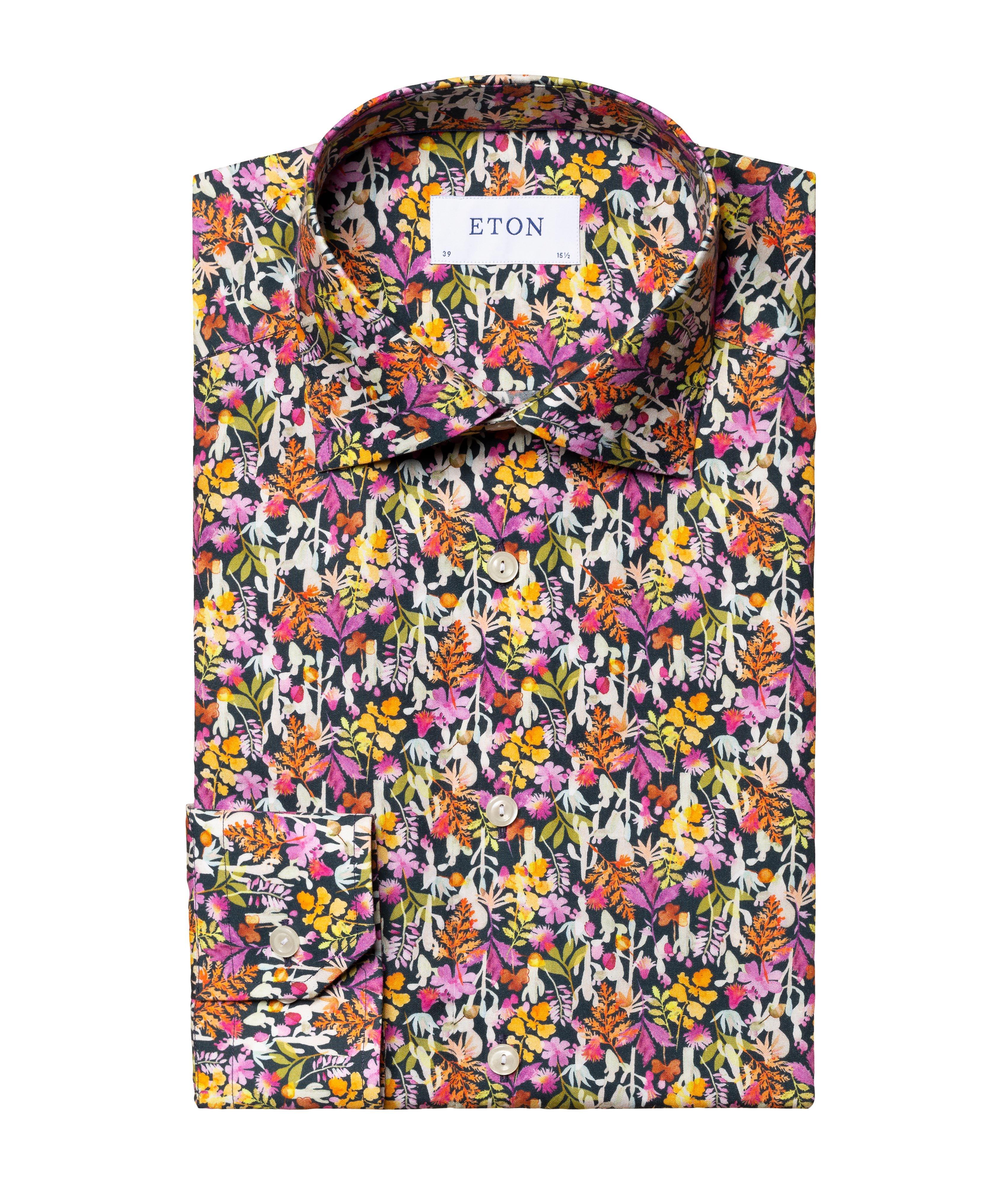 Contemporary Fit Floral Print Dress Shirt image 0