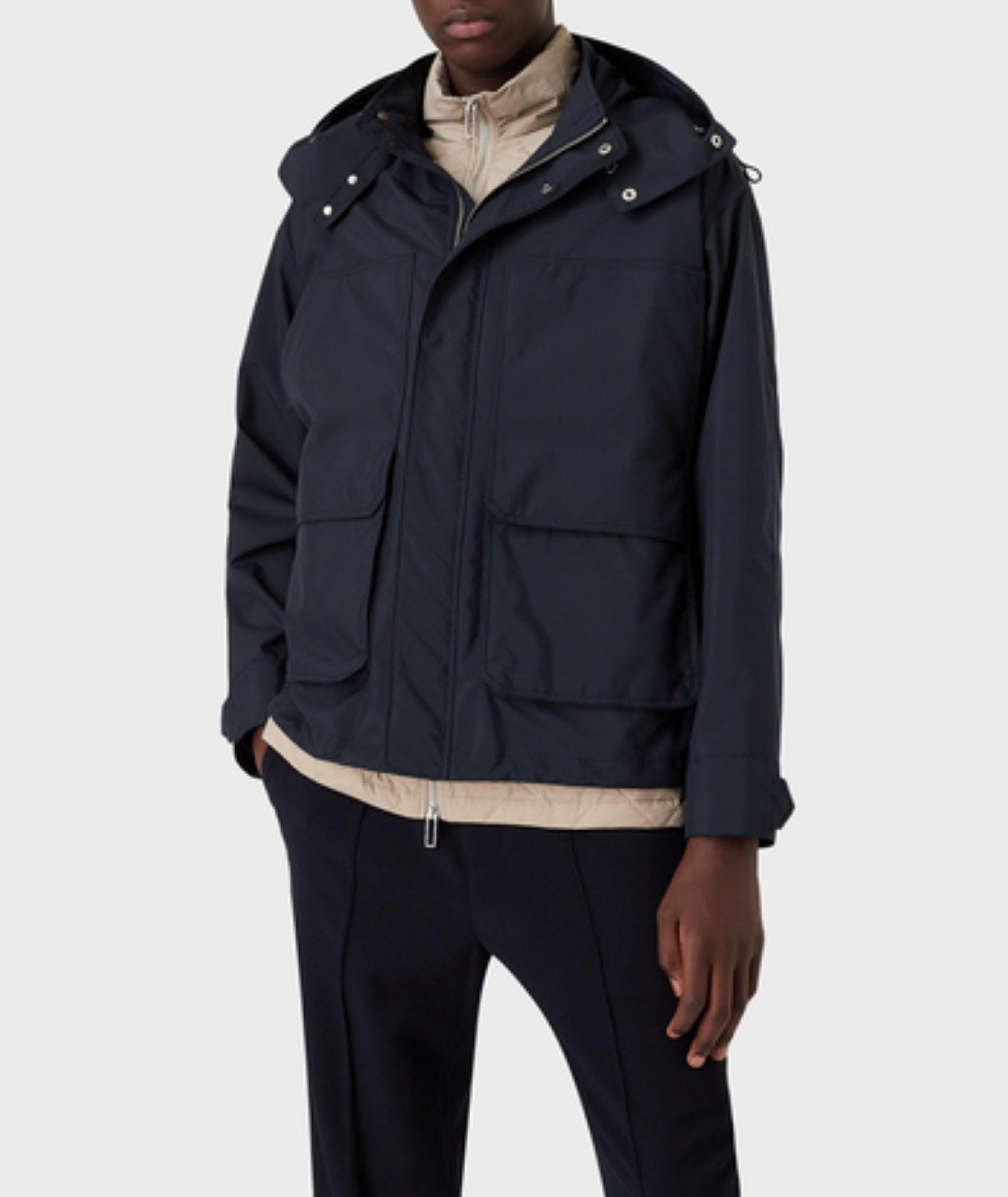 Water-Repellent Quilted Down Windbreaker image 1