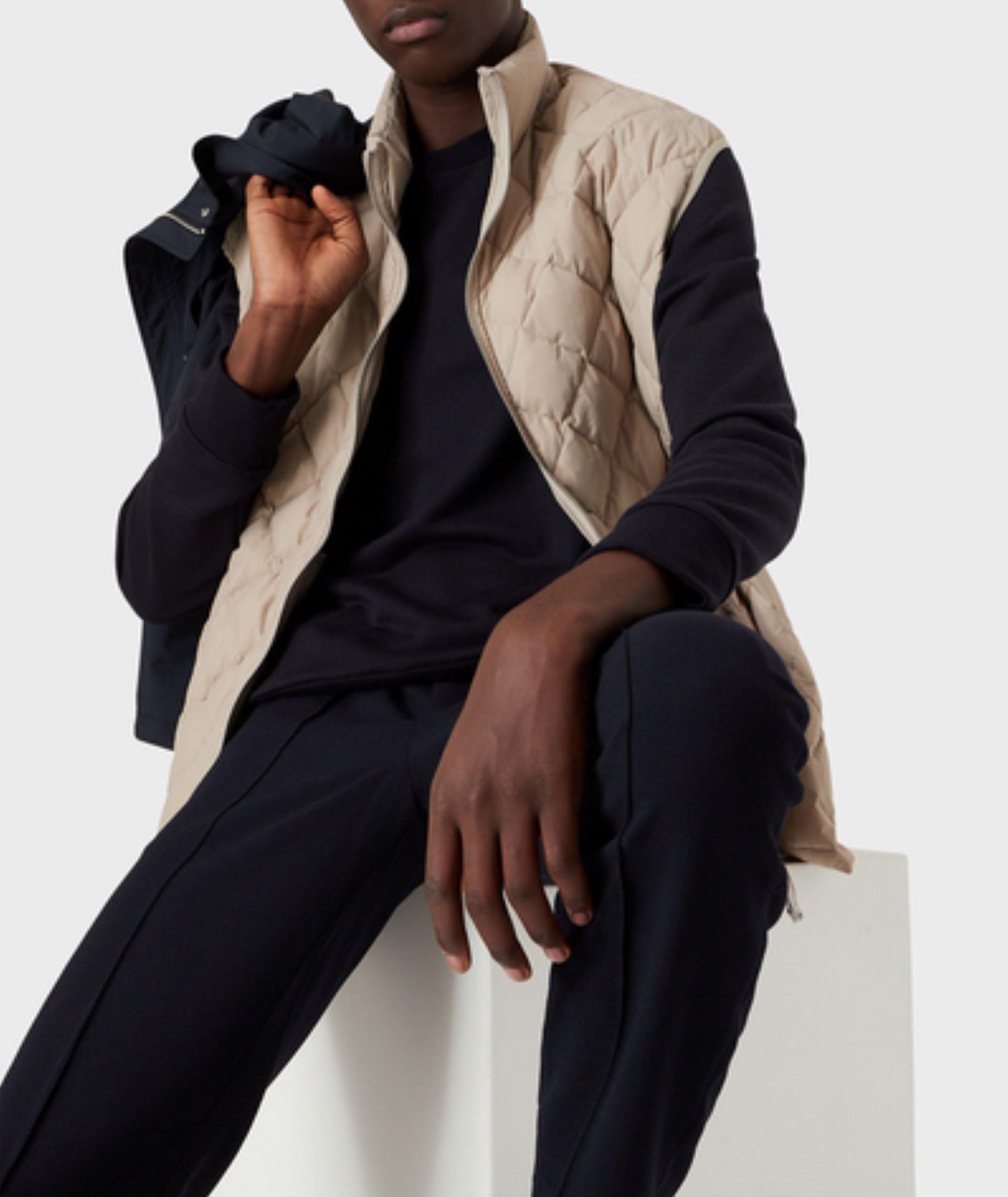 Water-Repellent Quilted Down Windbreaker image 4