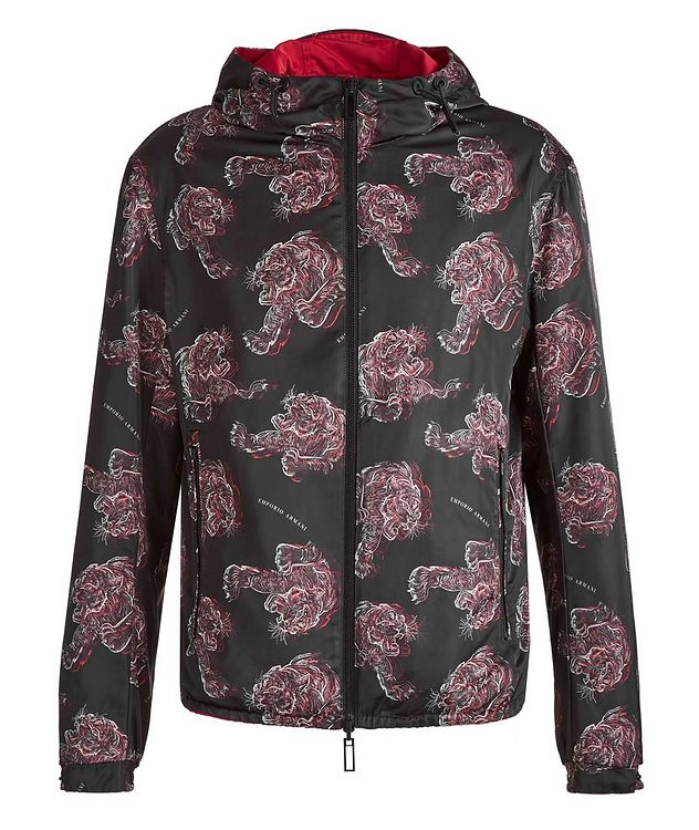 Chinese New Year Tiger Print Hooded Jacket picture 1