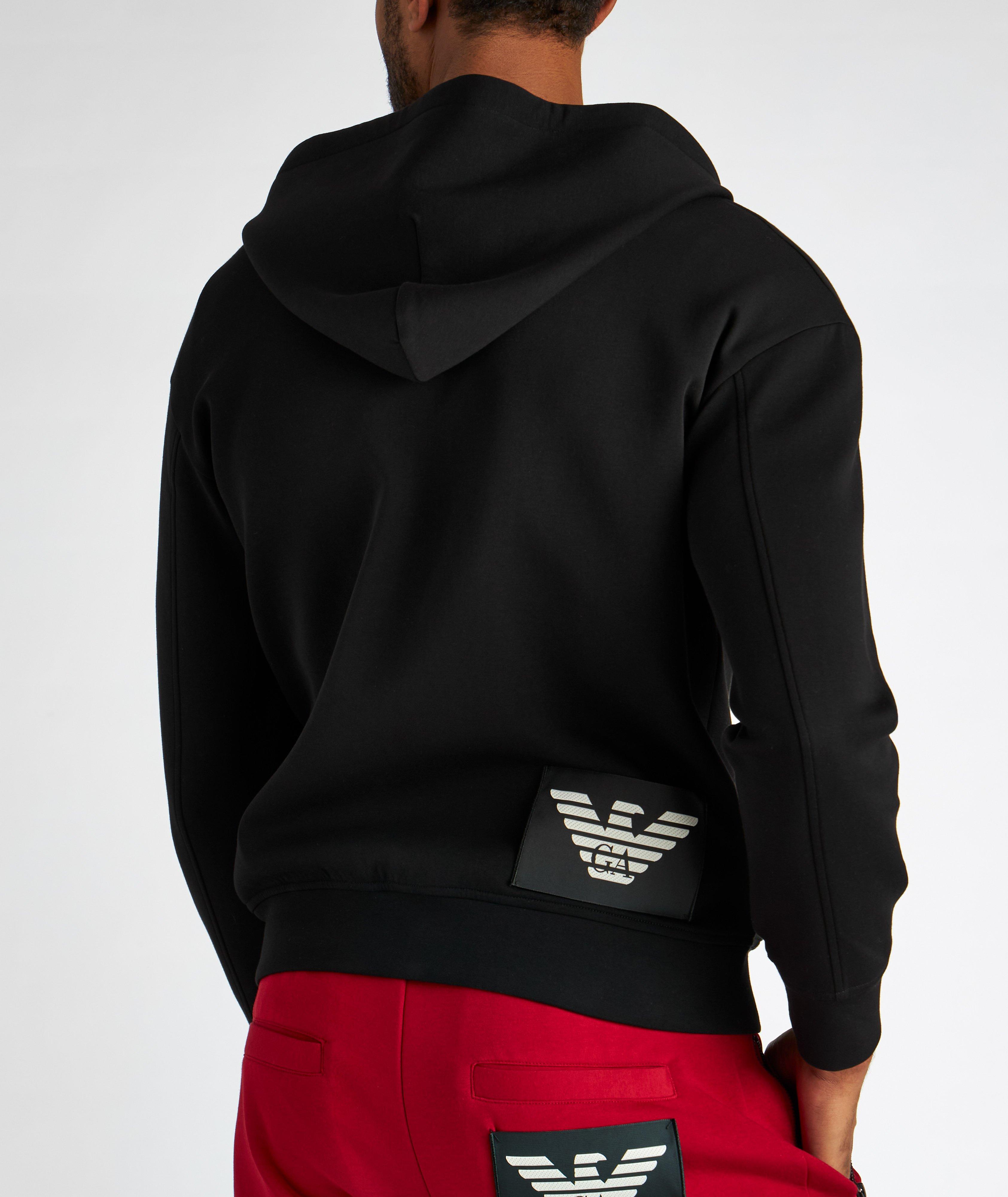 Chinese New Year Tiger Patch Cotton-Blend Hoodie  image 2