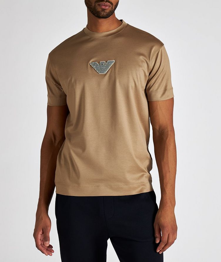 T-shirt en lyocell et coton image 1