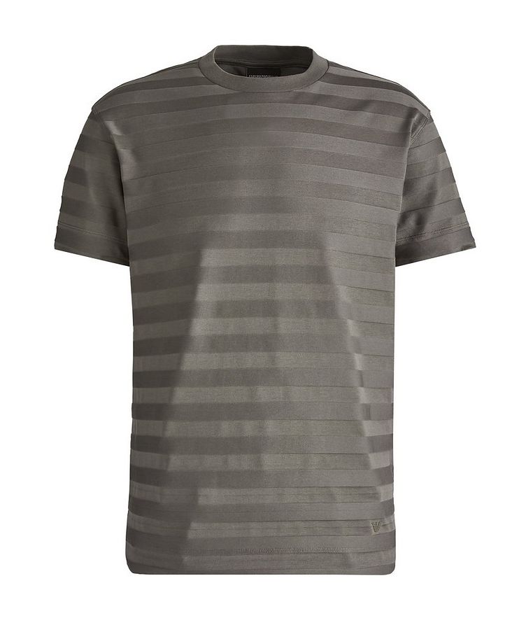 Cotton-jersey t-shirt with all-over design image 0