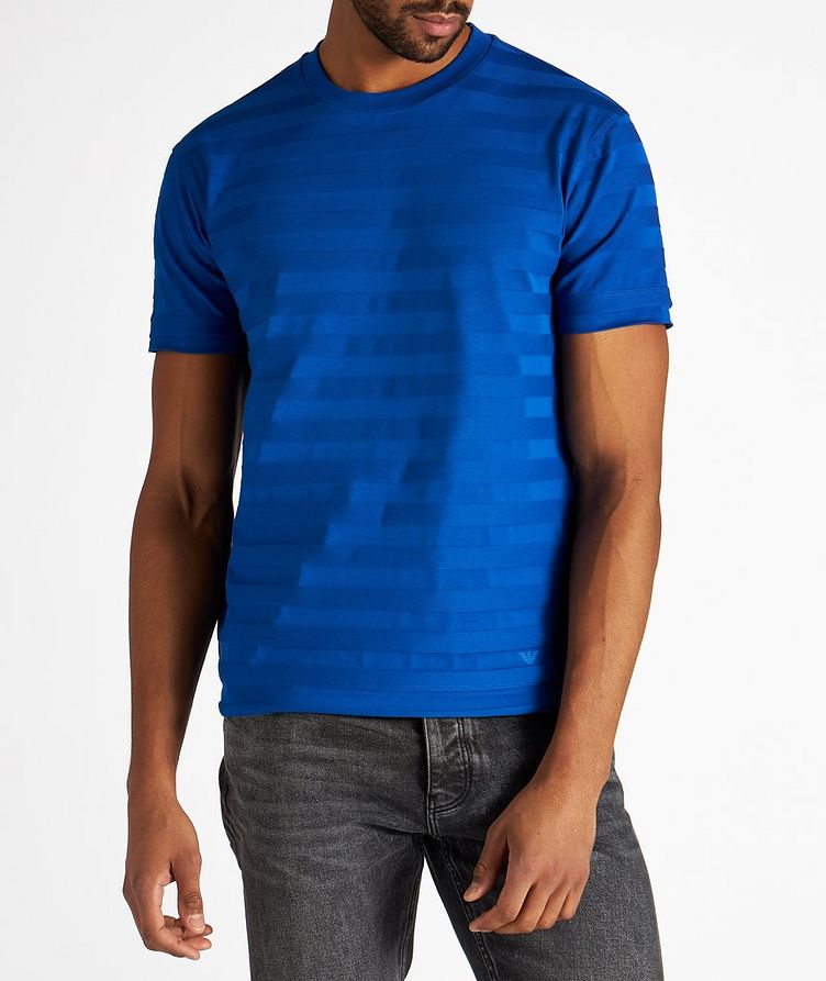 Cotton-jersey t-shirt with all-over design image 1