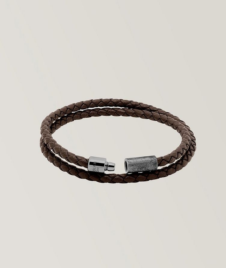 Pop Rigato Braided Leather Bracelet  image 1
