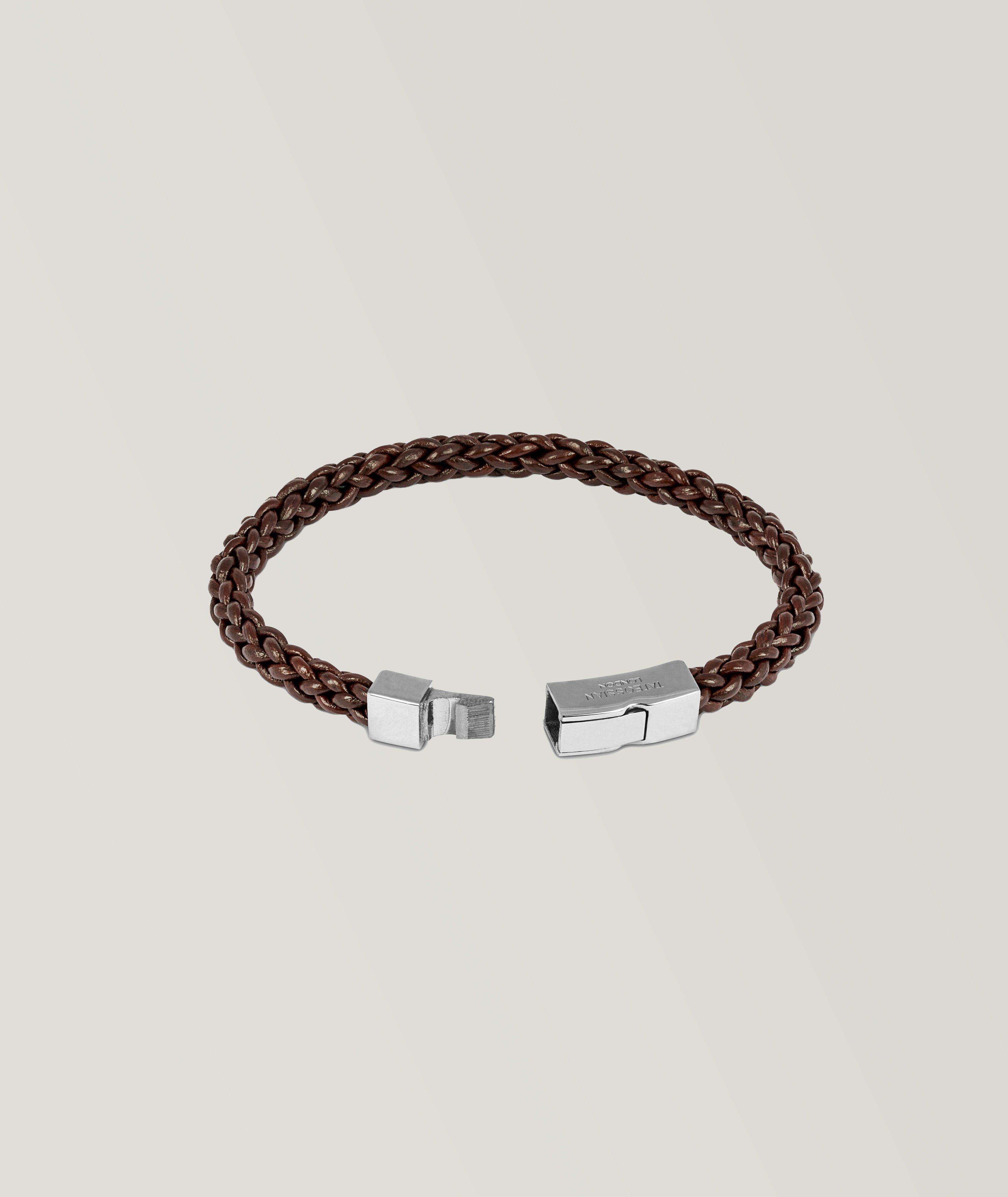 Braided Leather Bracelet  image 1