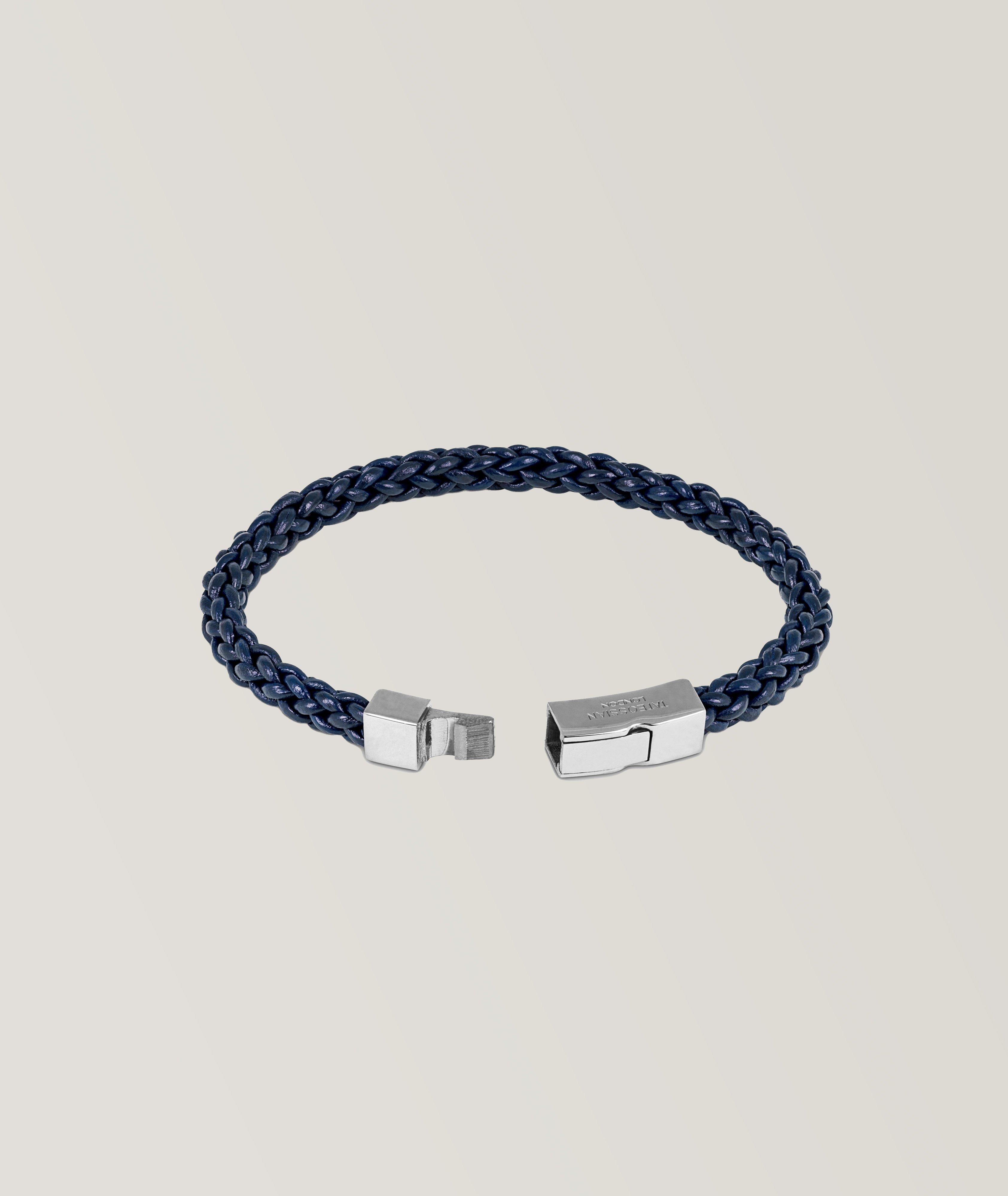 Braided Leather Bracelet  image 1