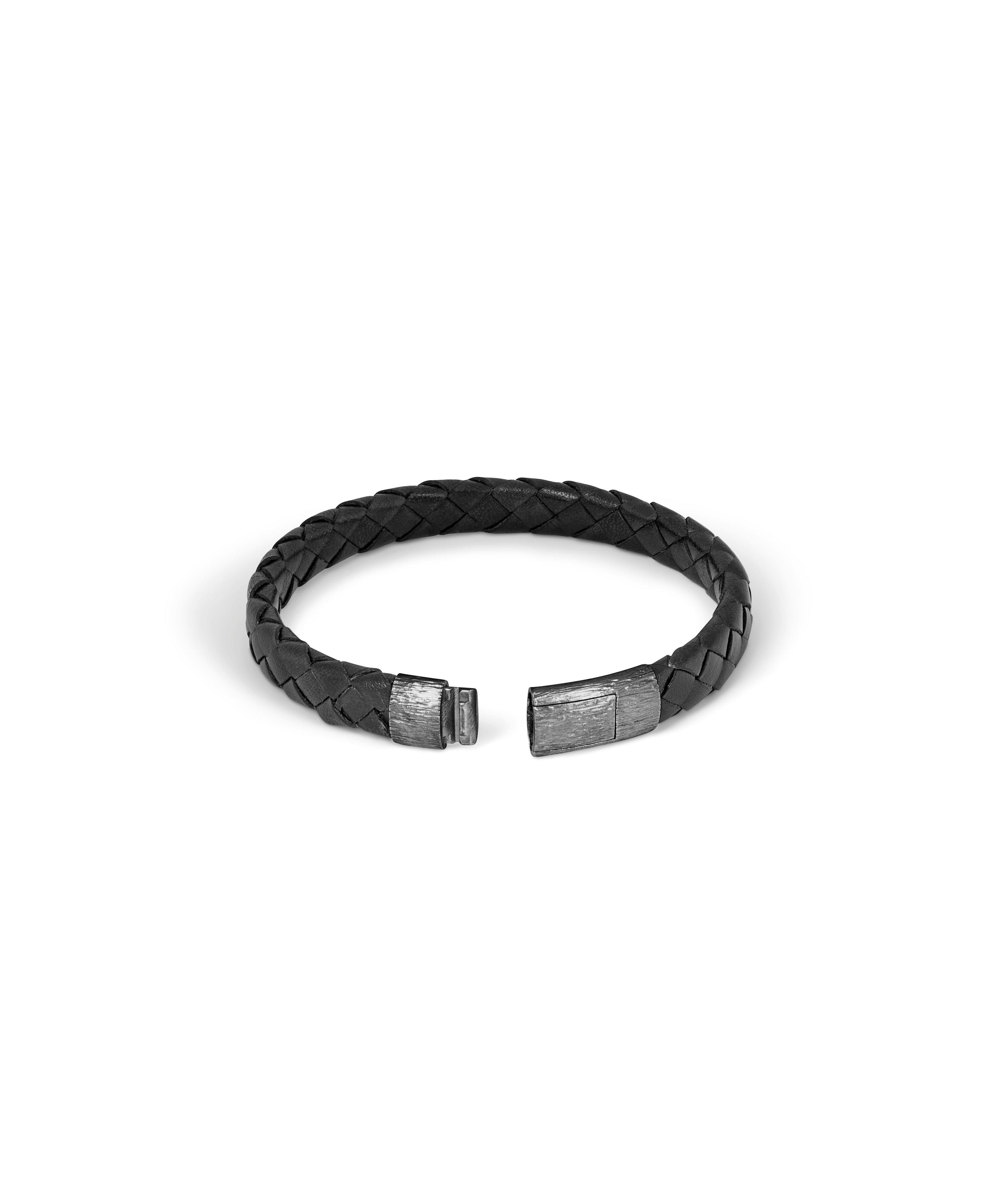 Graffiato Braided Leather Bracelet  image 1