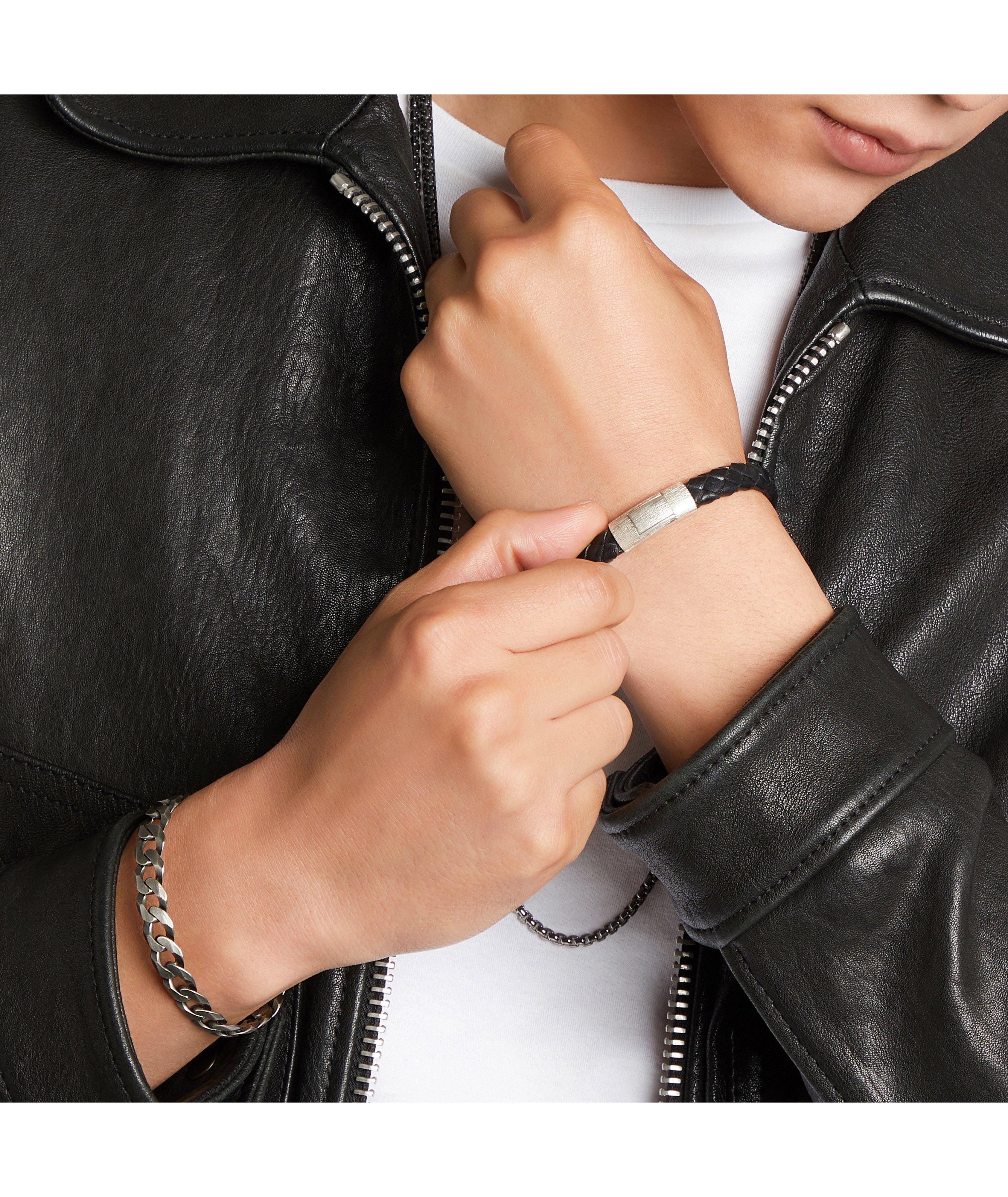 Graffiato Braided Leather Bracelet  image 2