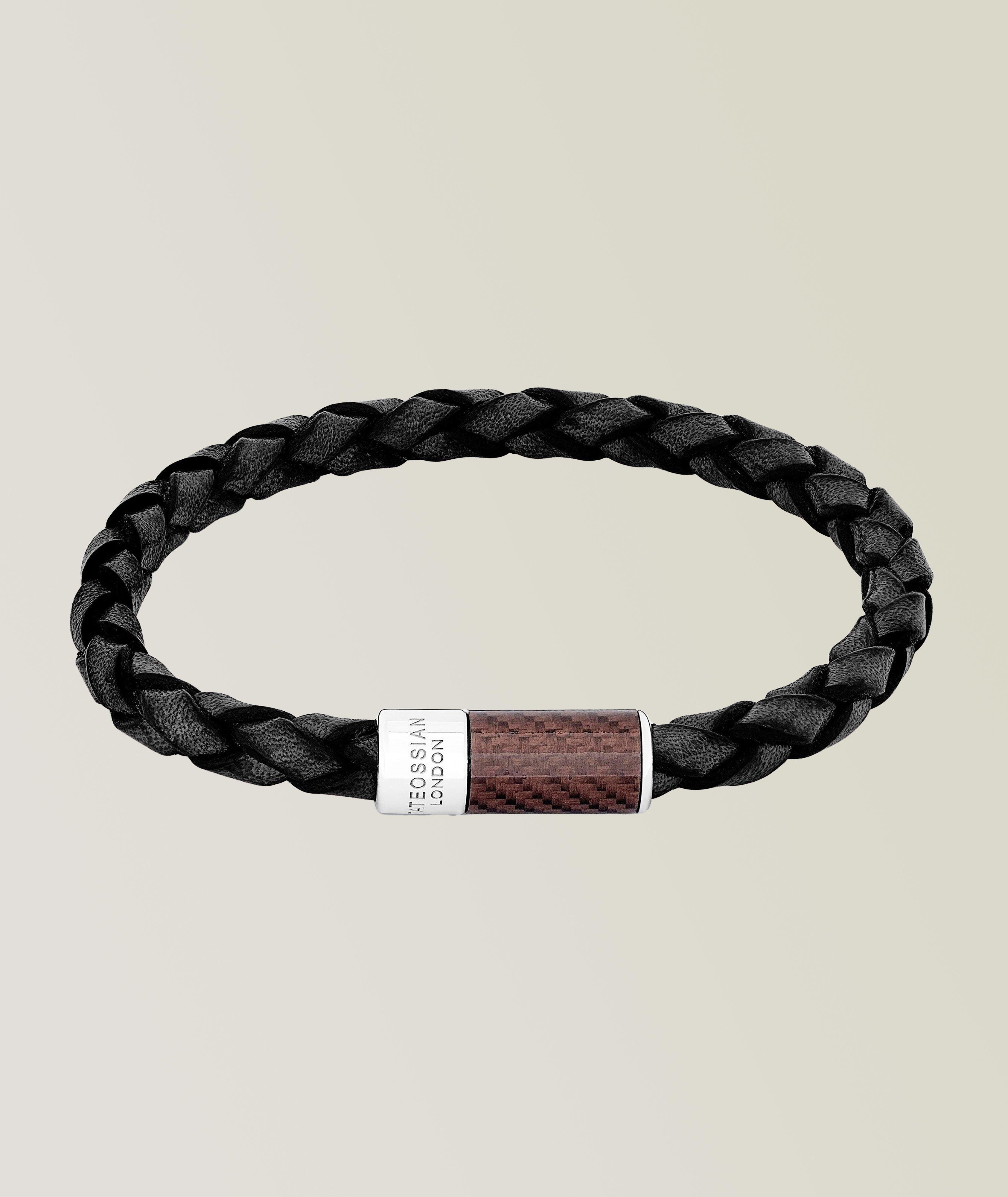 Braided Leather Bracelet image 0