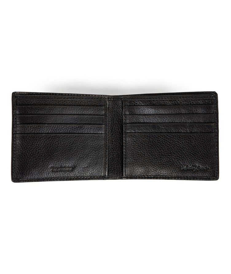 The Rolling Stones Pebbled Leather Bi-Fold Wallet image 2