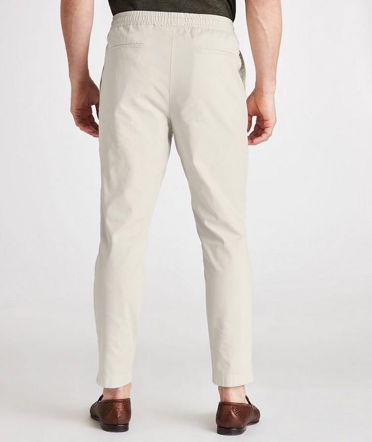 Cotton-Blend Drawstring Pants image 2