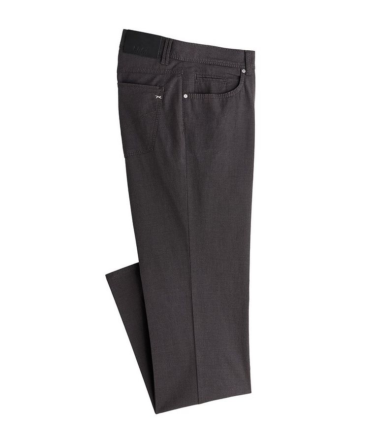 Cooper Fancy Stretch-Cotton Two-Tone Pants image 0
