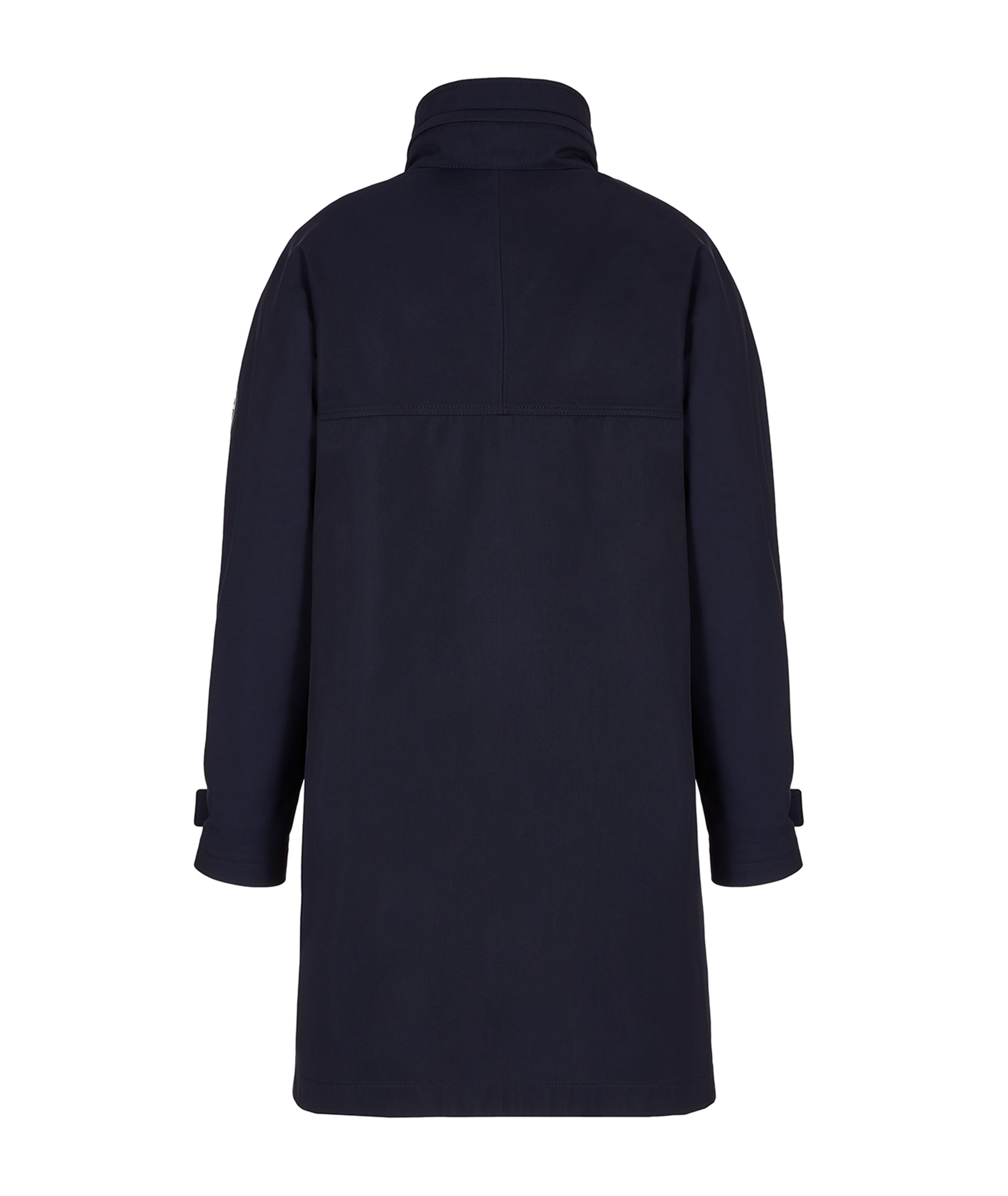 Twill Peacoat With Removable Bomber Jacket image 1