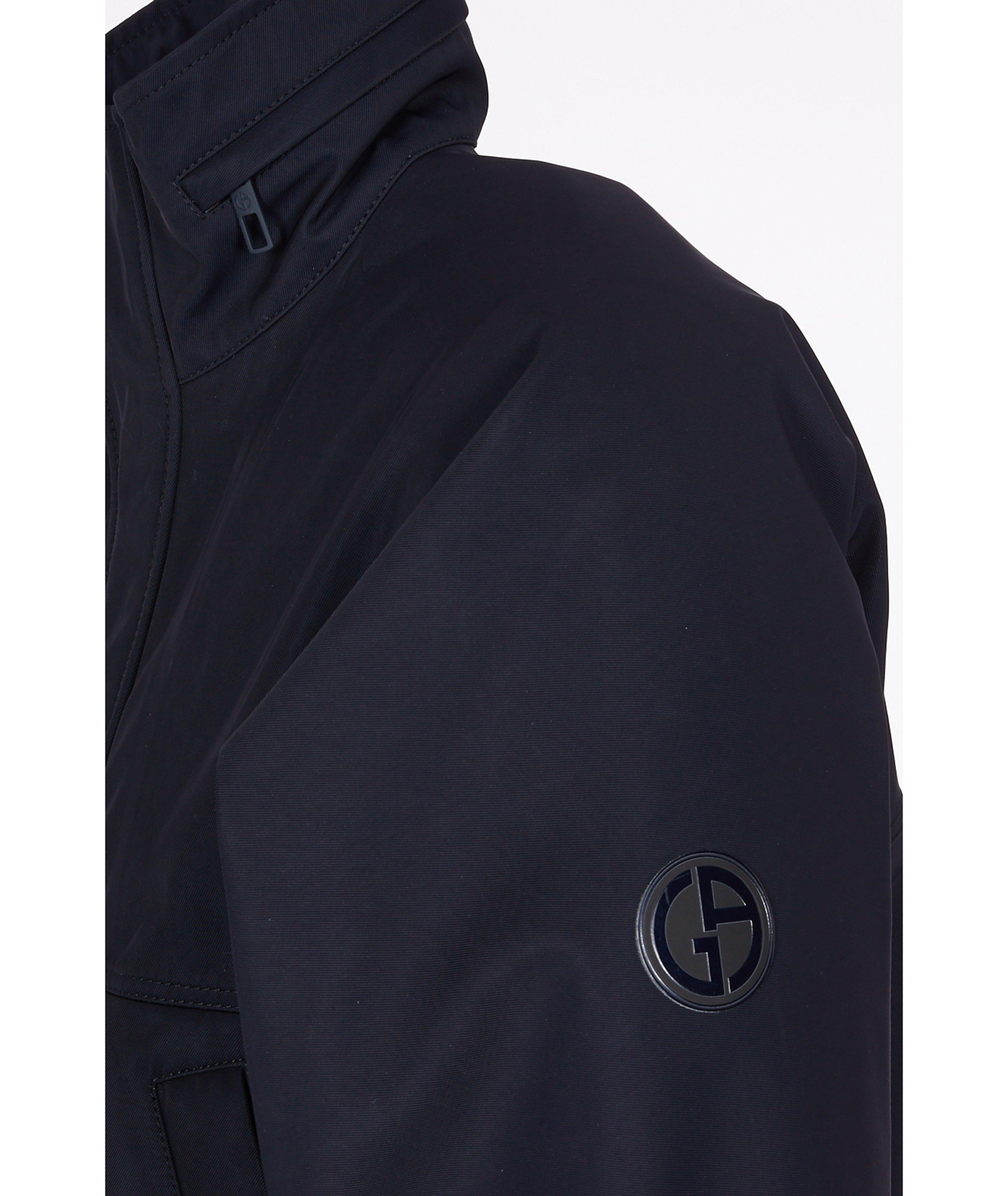 Twill Peacoat With Removable Bomber Jacket image 2