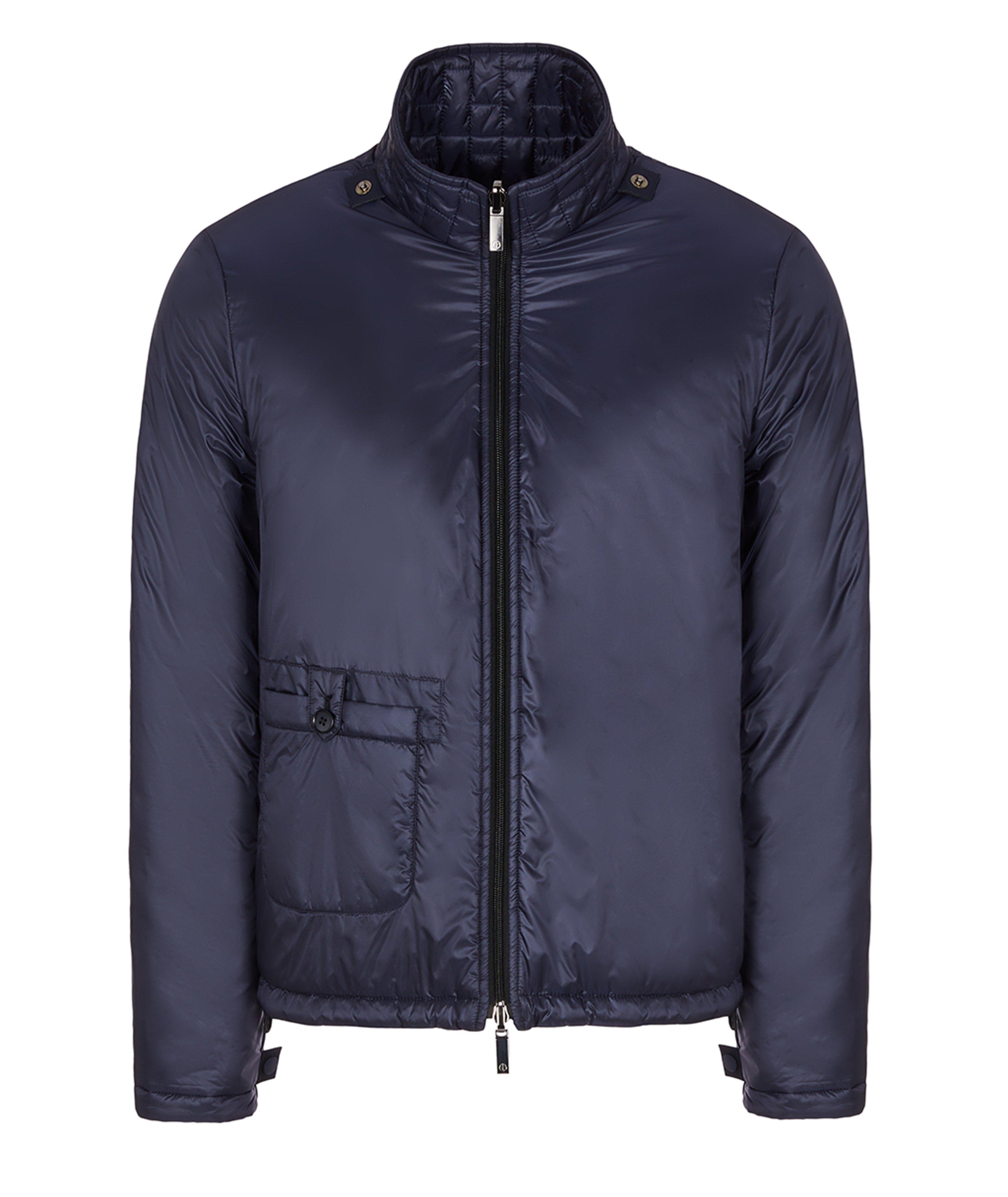 Twill Peacoat With Removable Bomber Jacket image 3