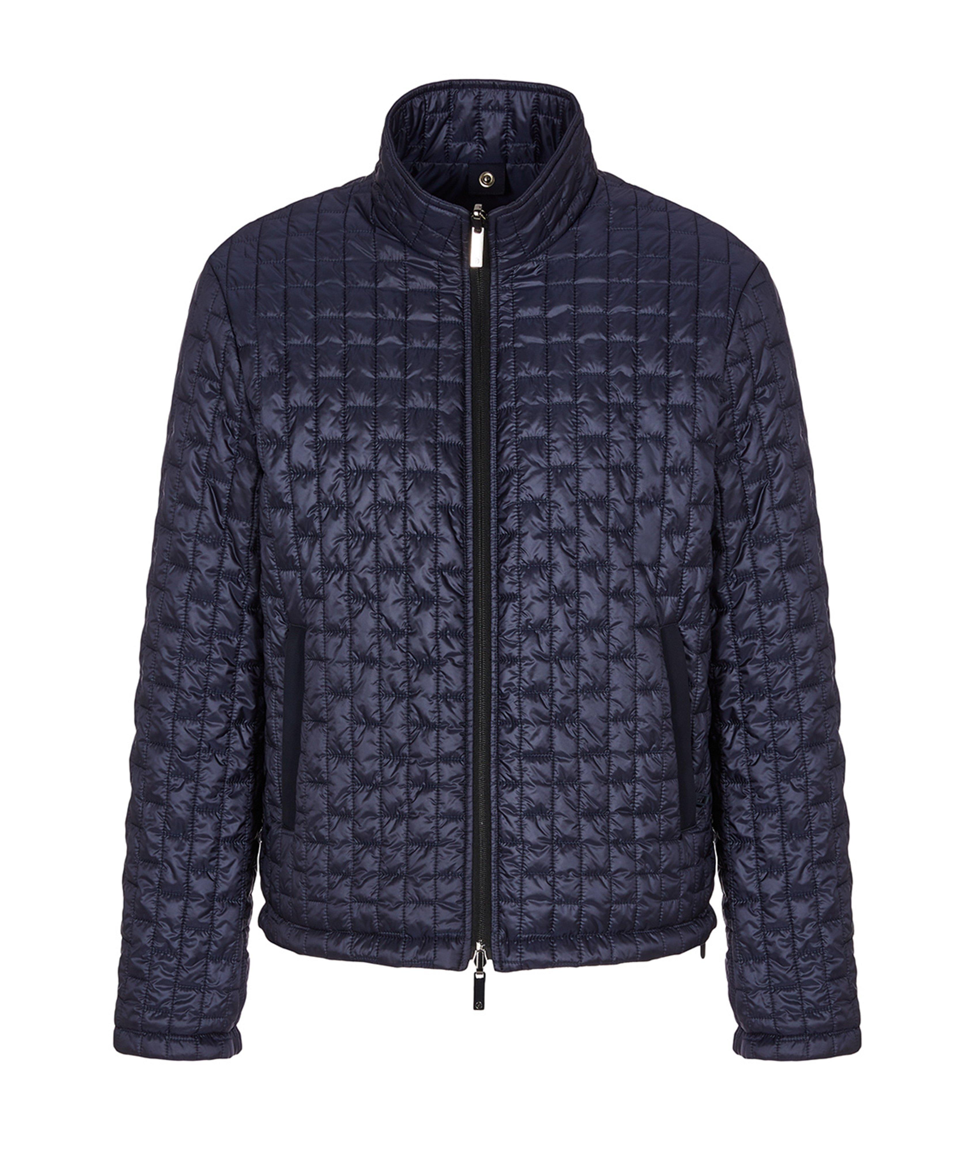 Twill Peacoat With Removable Bomber Jacket image 5