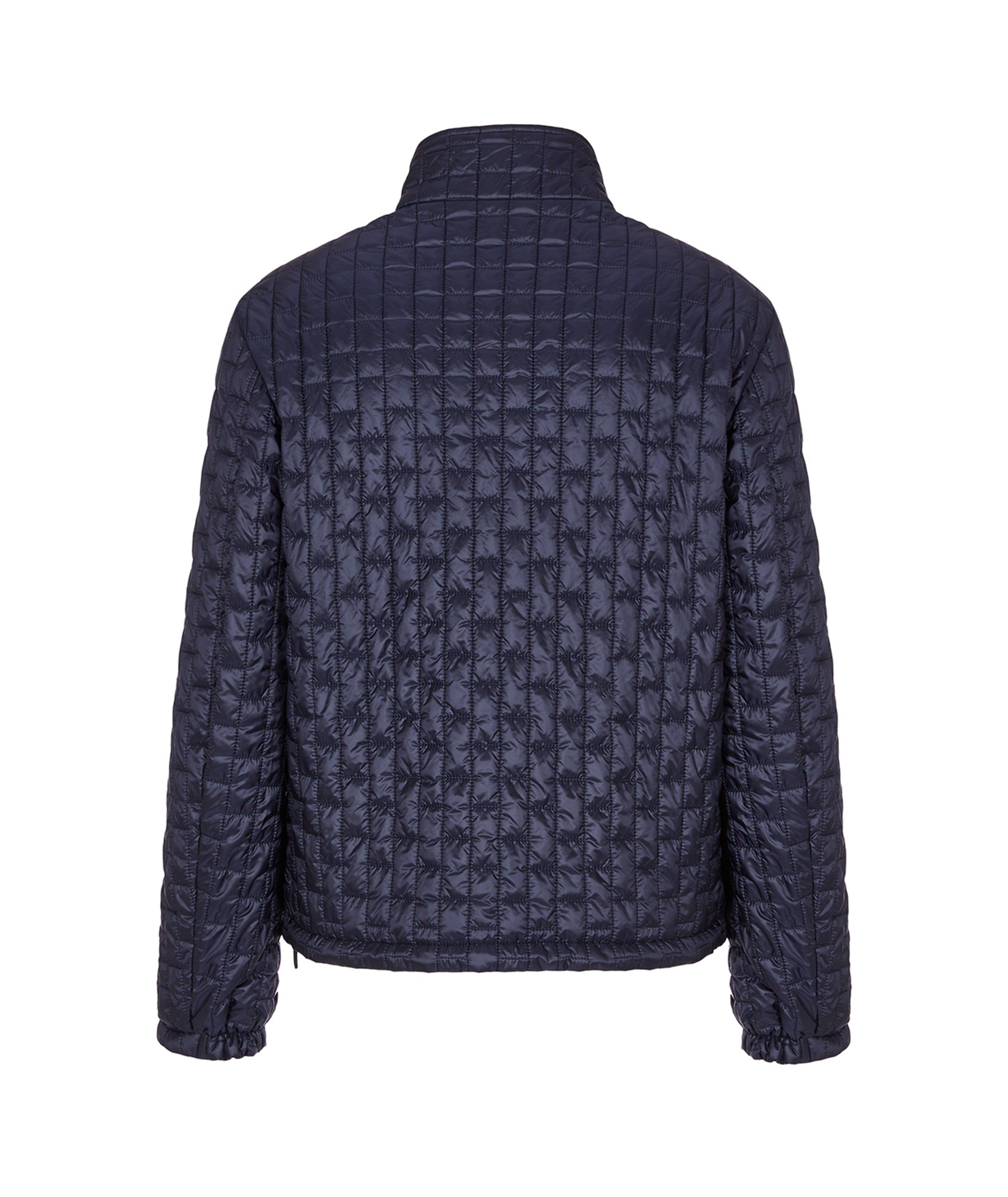 Twill Peacoat With Removable Bomber Jacket image 6
