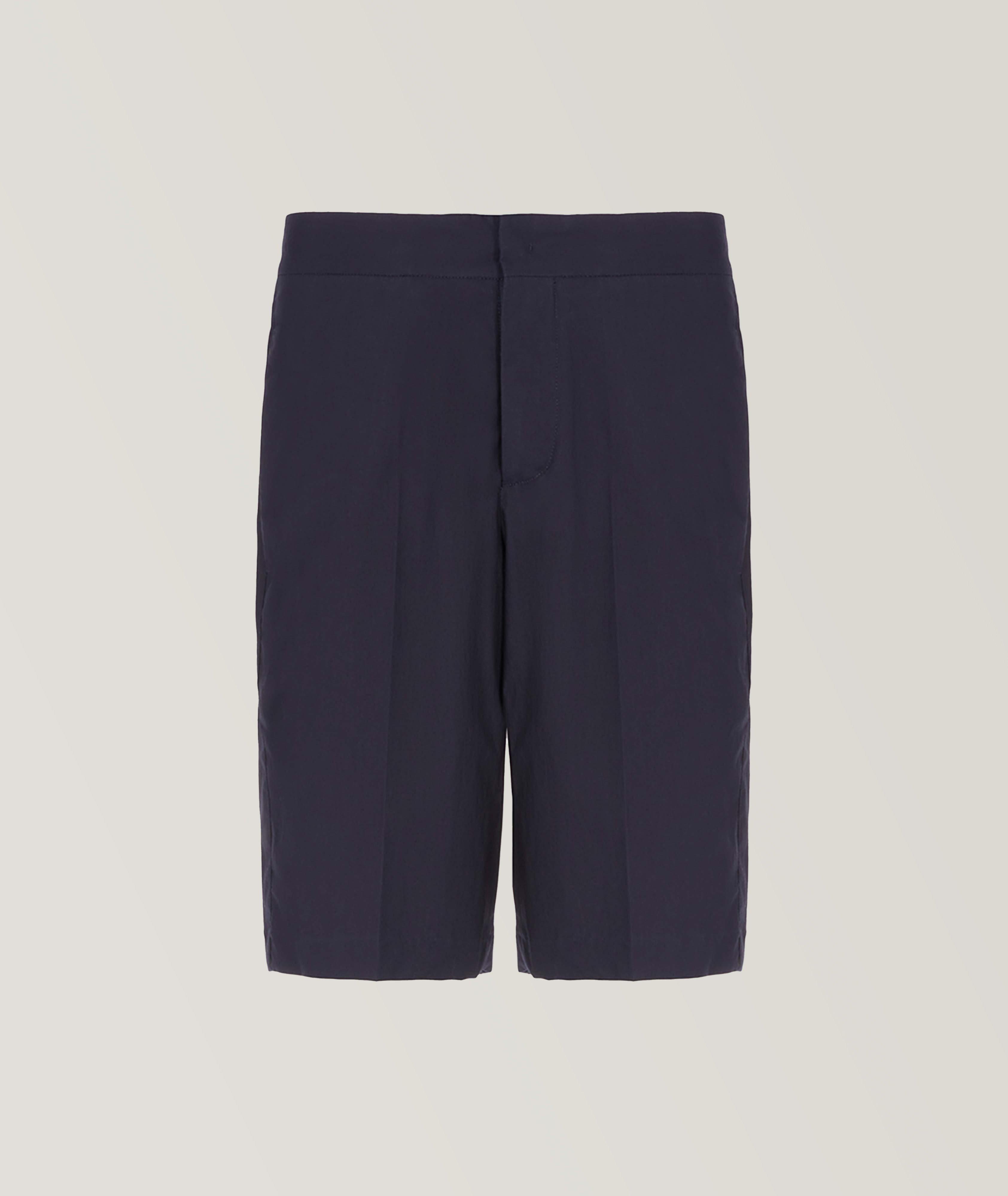 Pleated Bermuda Shorts image 0