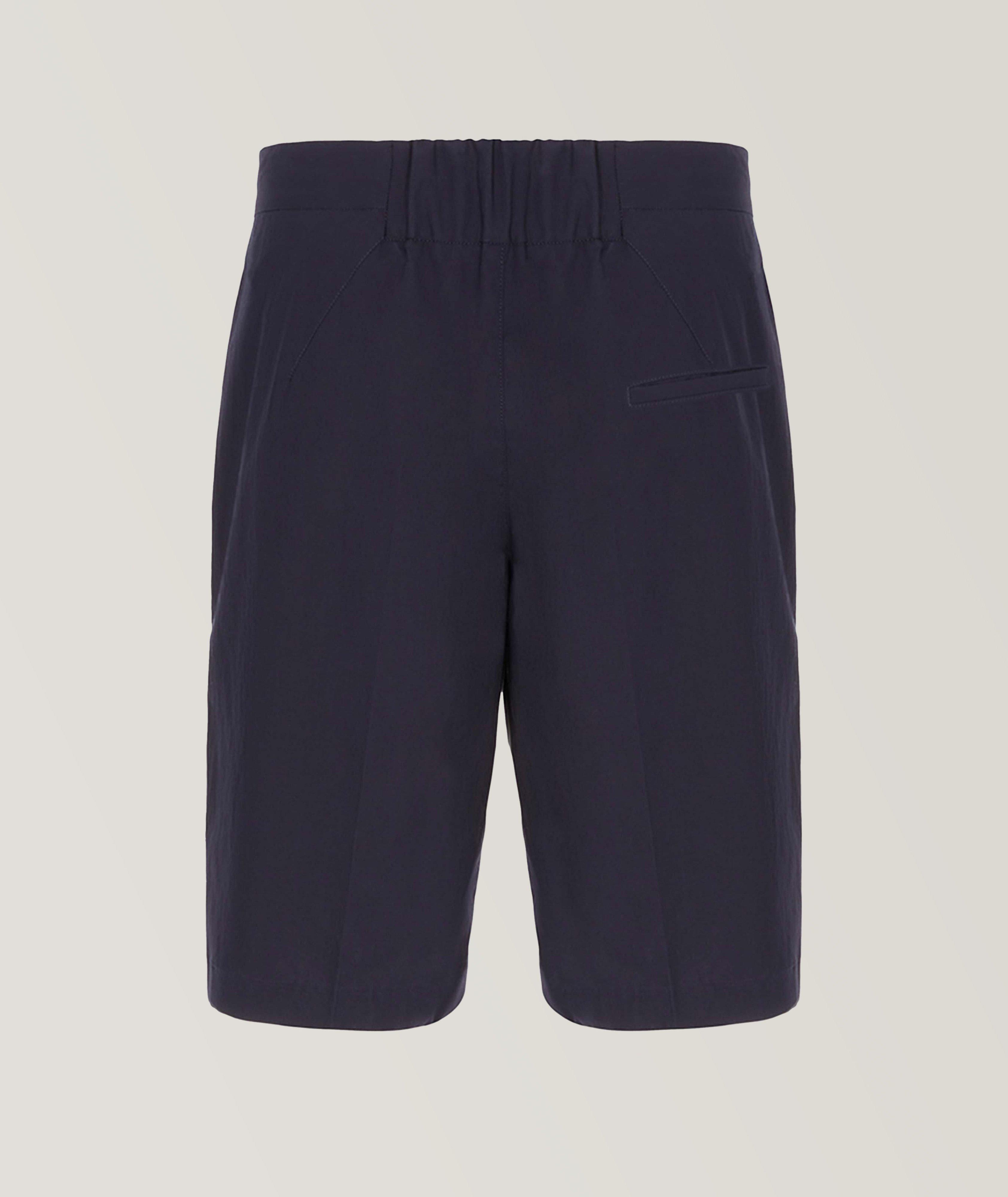 Pleated Bermuda Shorts image 1