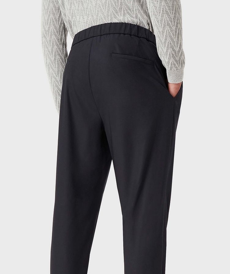 Stretch Wool-Canvas Trousers image 2