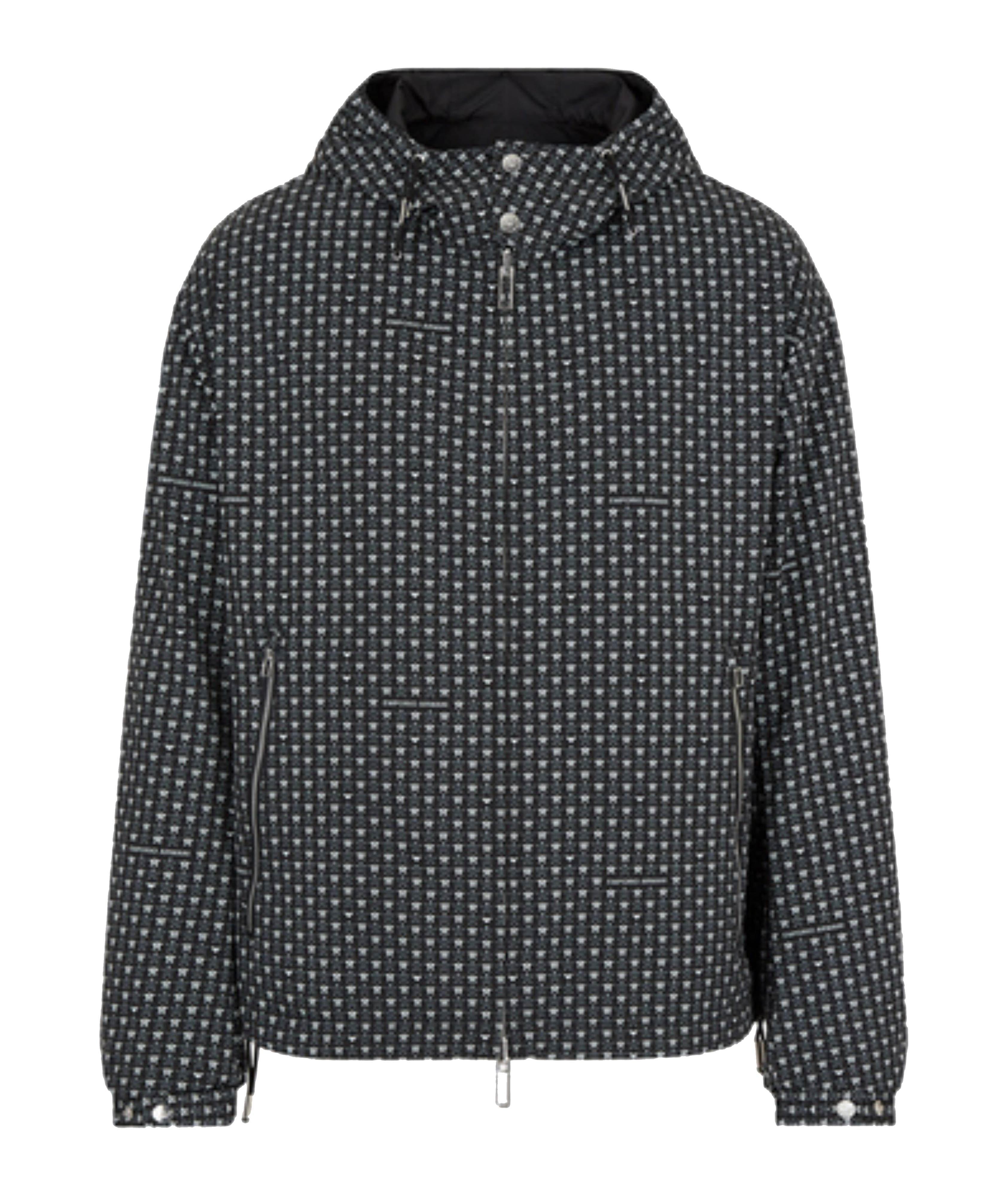 Reversible Hooded Blouson With Star Print image 0