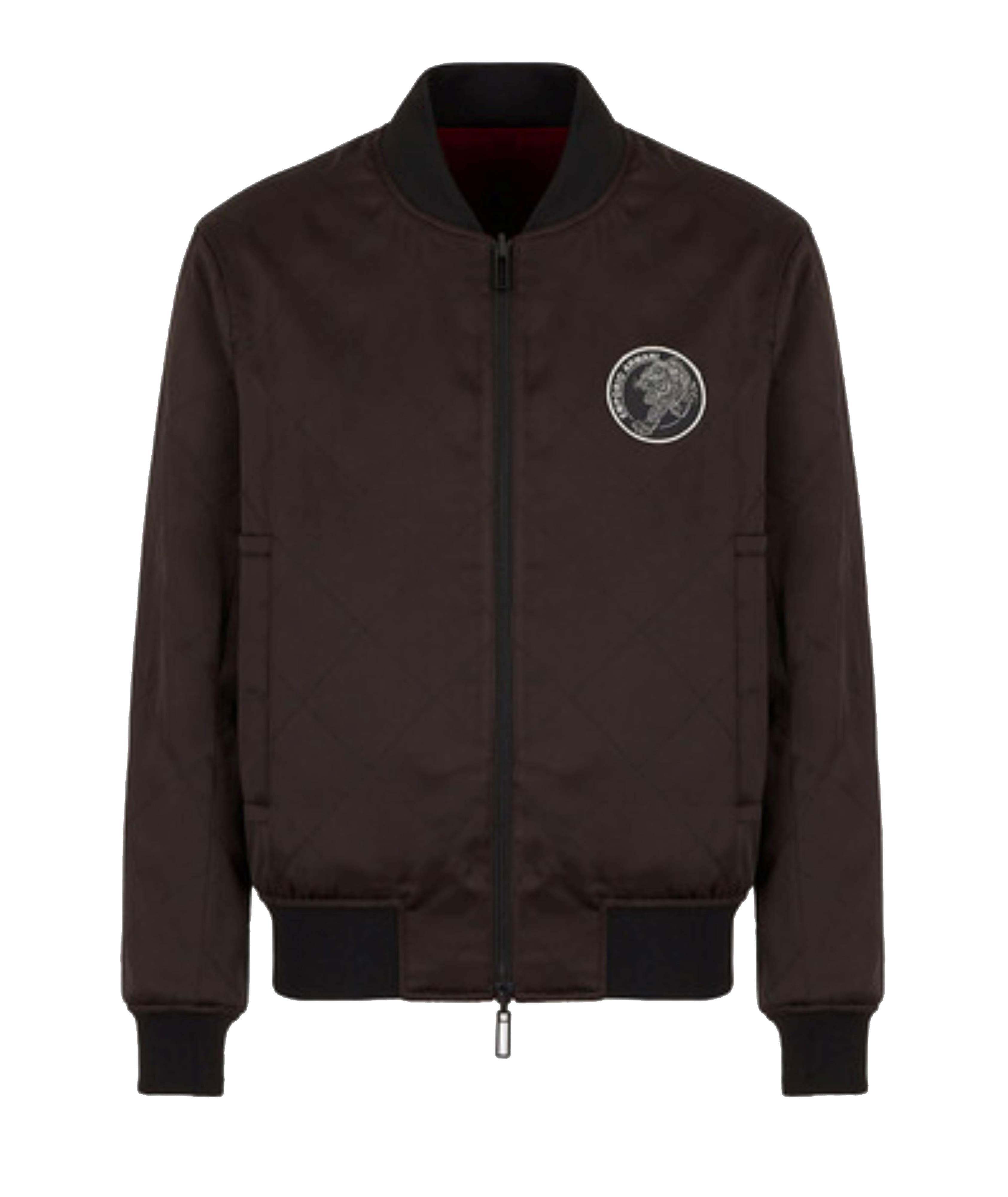 Blouson court réversible en velours image 1