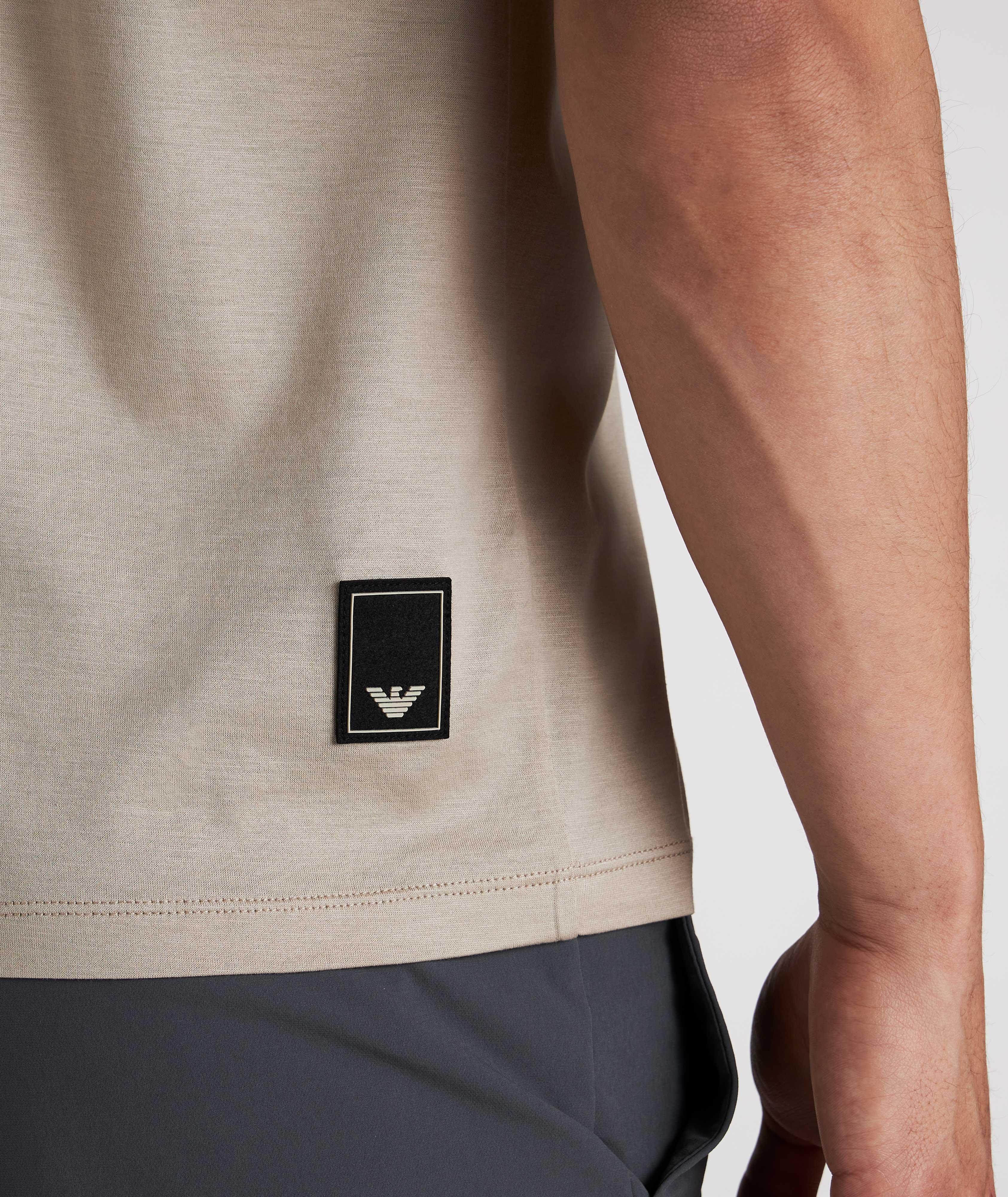 Half-Zip Lyocell-Cotton Polo image 5