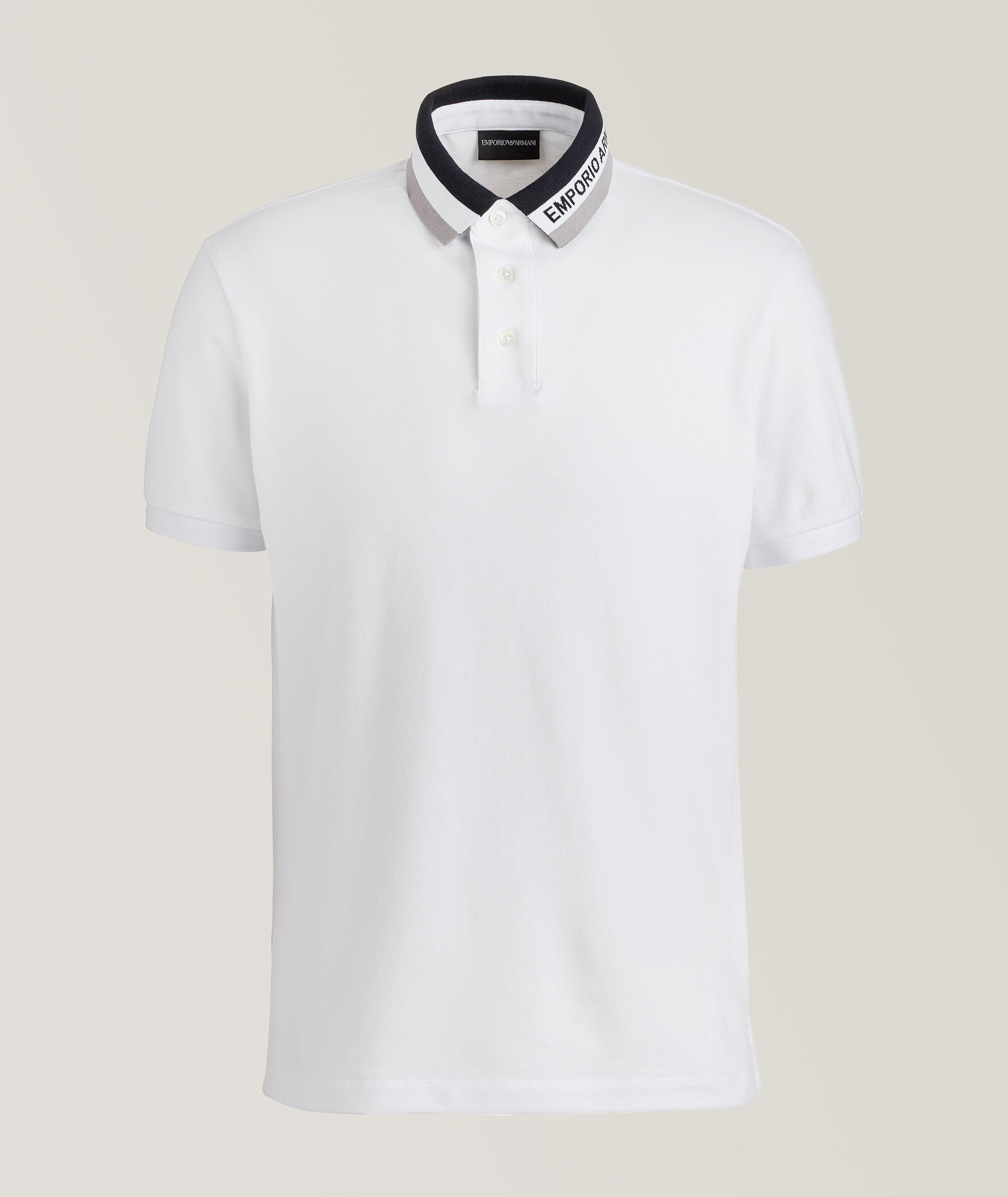 Slim-Fit Piqué Polo image 0