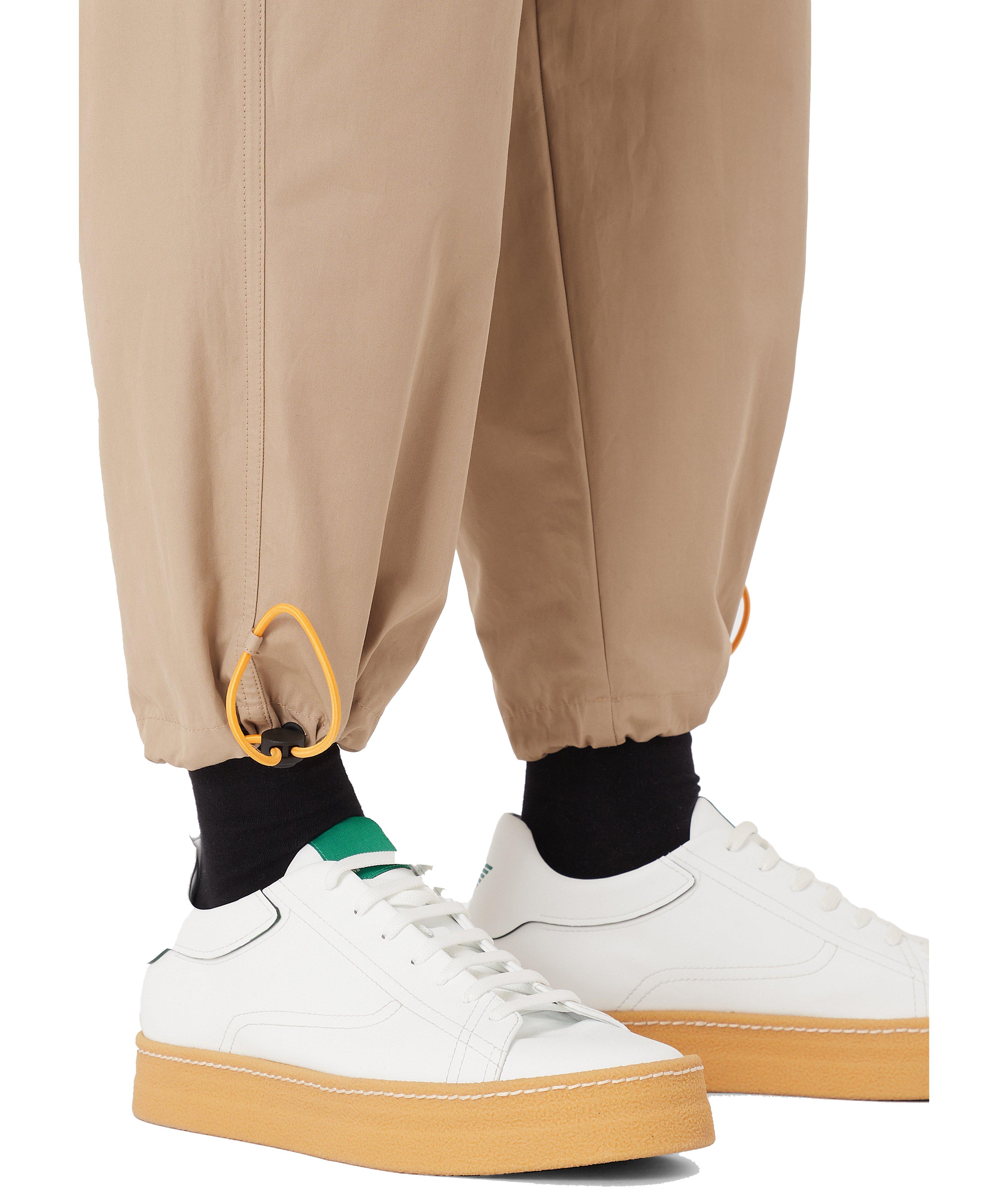 Sustainable Pleated Denim Trousers image 3