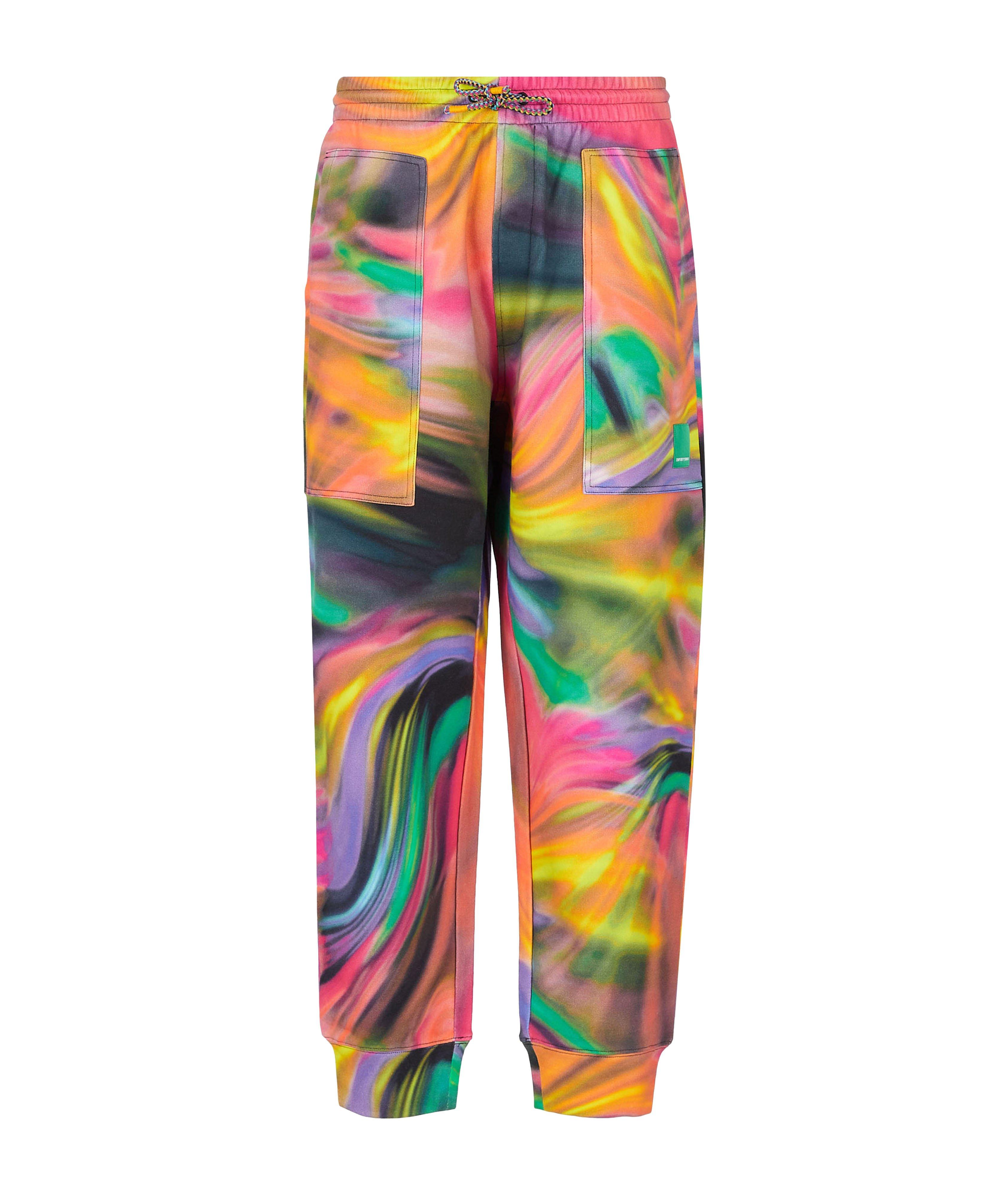 Sustainable Multicolour Print Joggers image 0