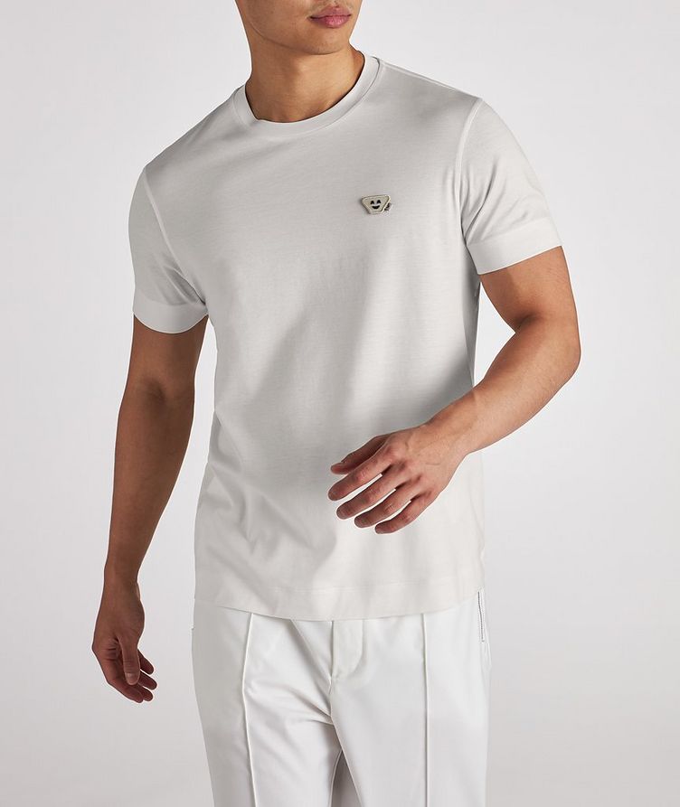 Tencel-Cotton Blend Emoji Jersey T-Shirt image 2