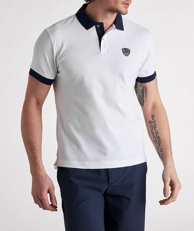Stretch Cotton Polo Shirt image 2