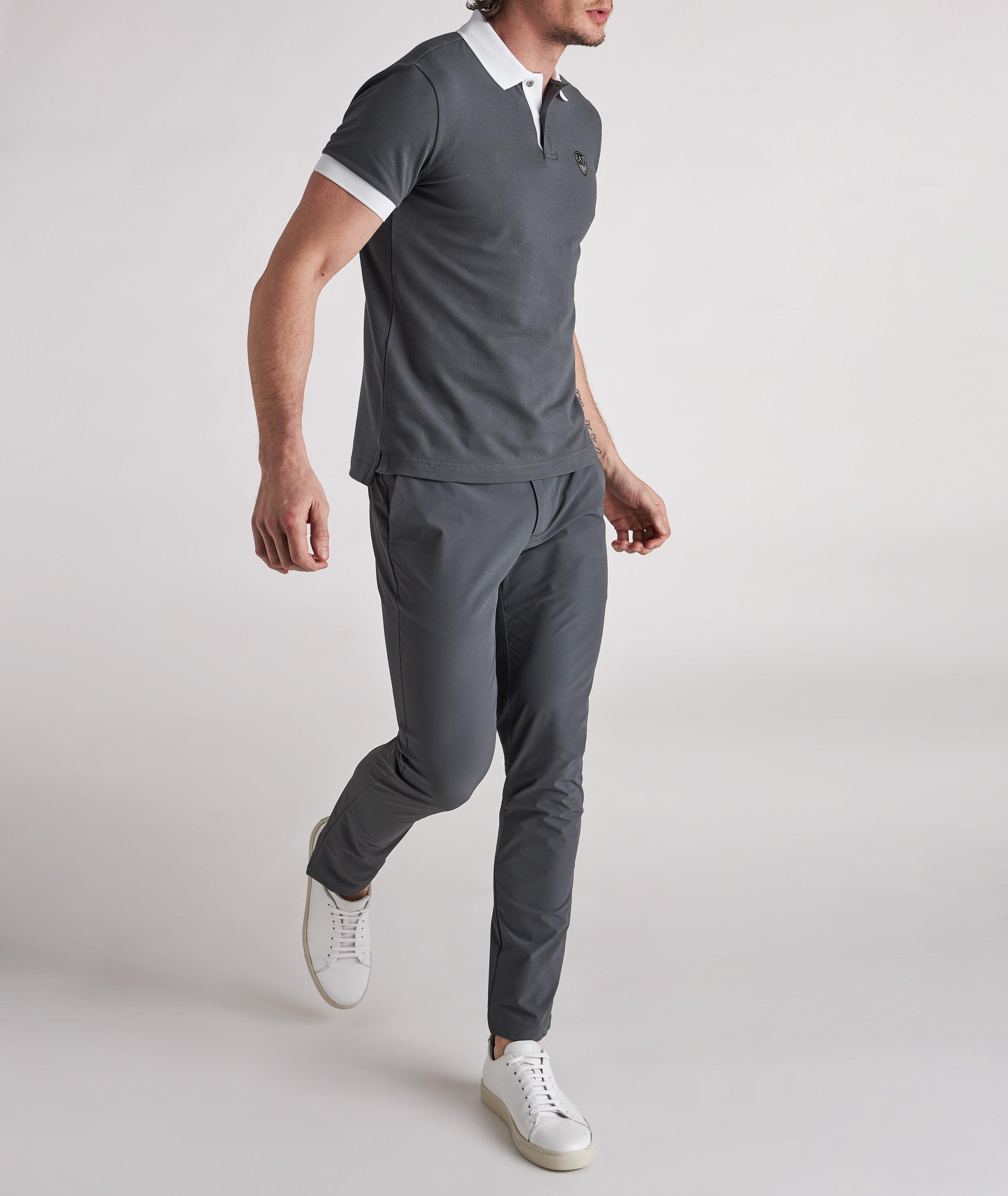 Stretch Cotton Polo Shirt image 1