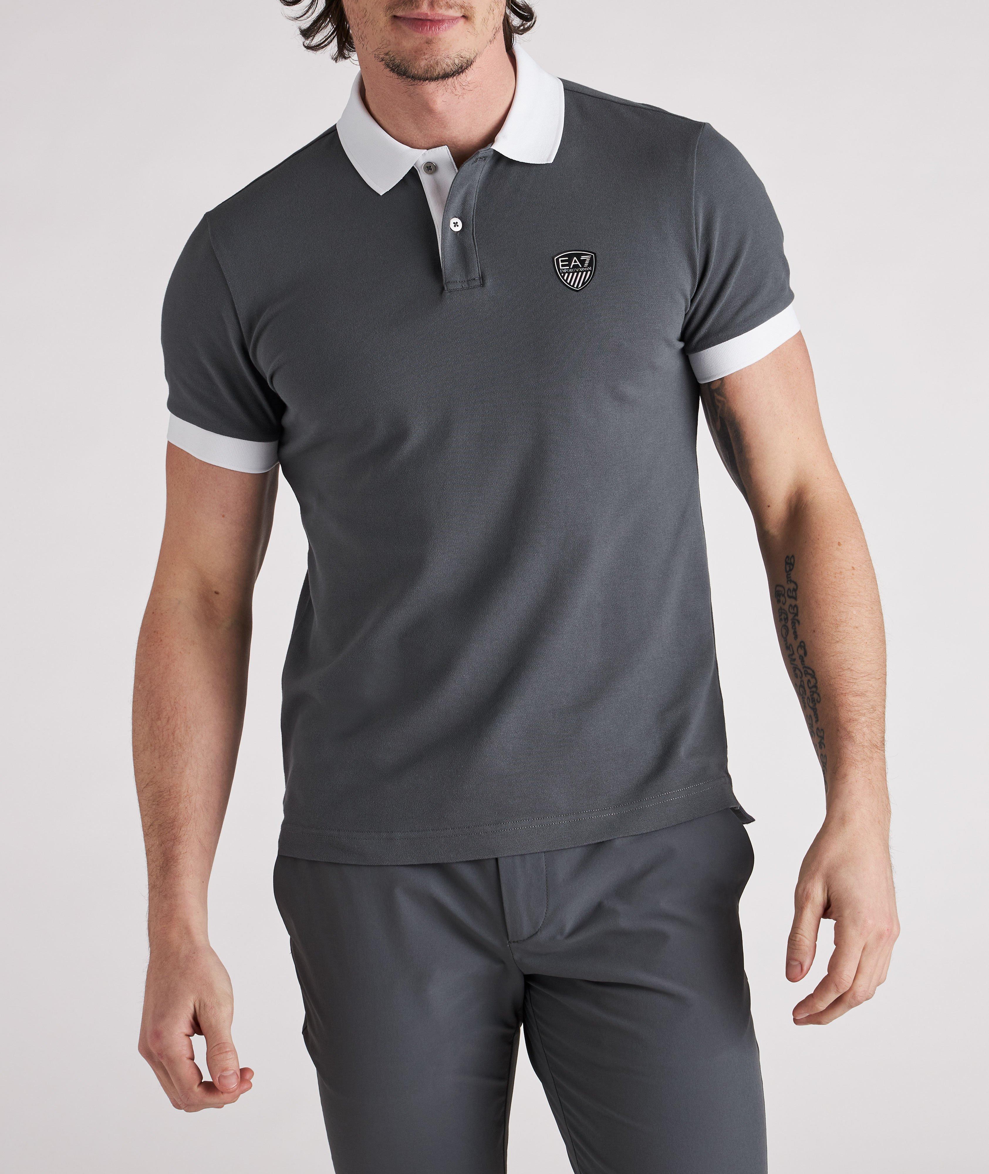 Stretch Cotton Polo Shirt image 2