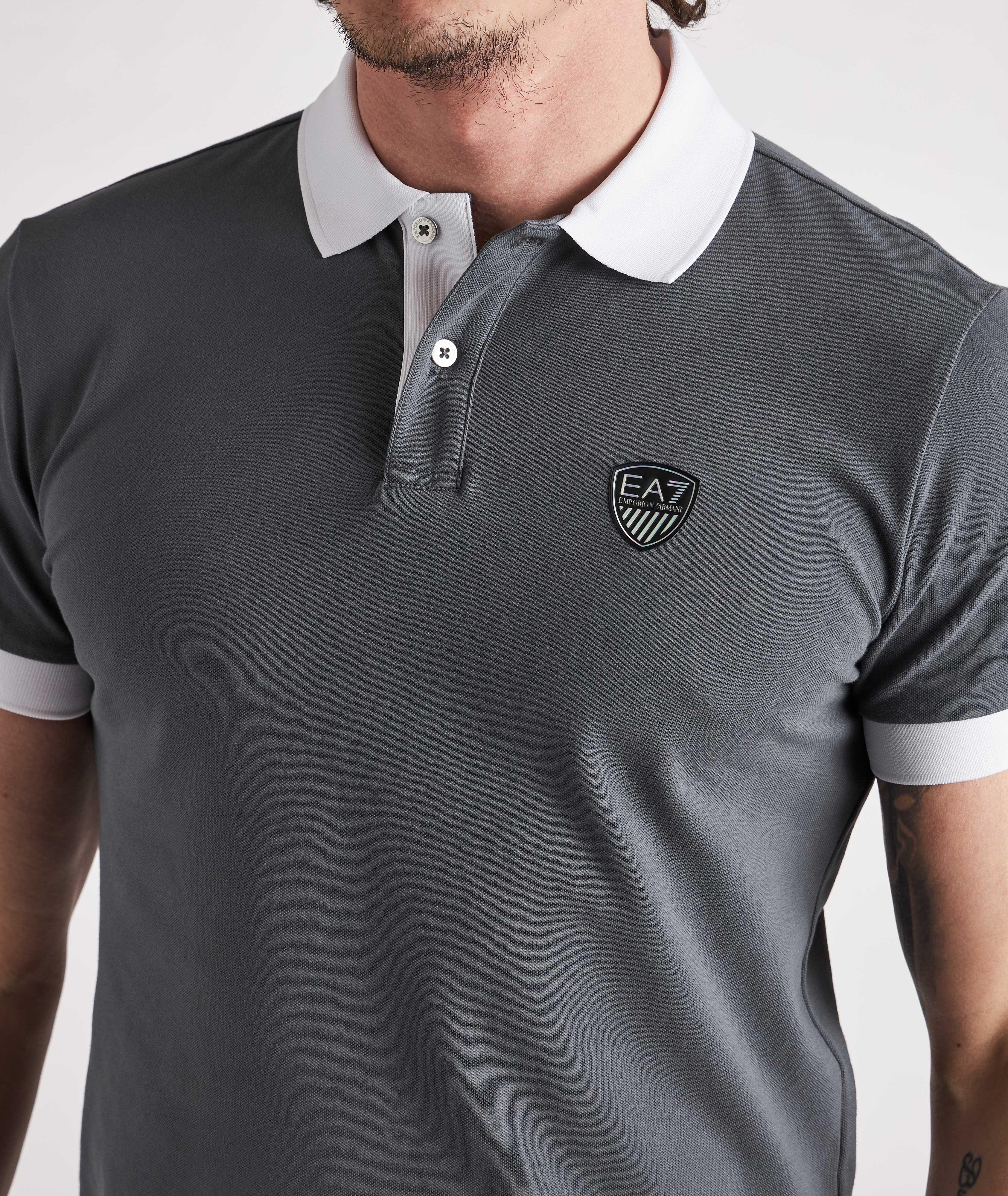Stretch Cotton Polo Shirt image 4