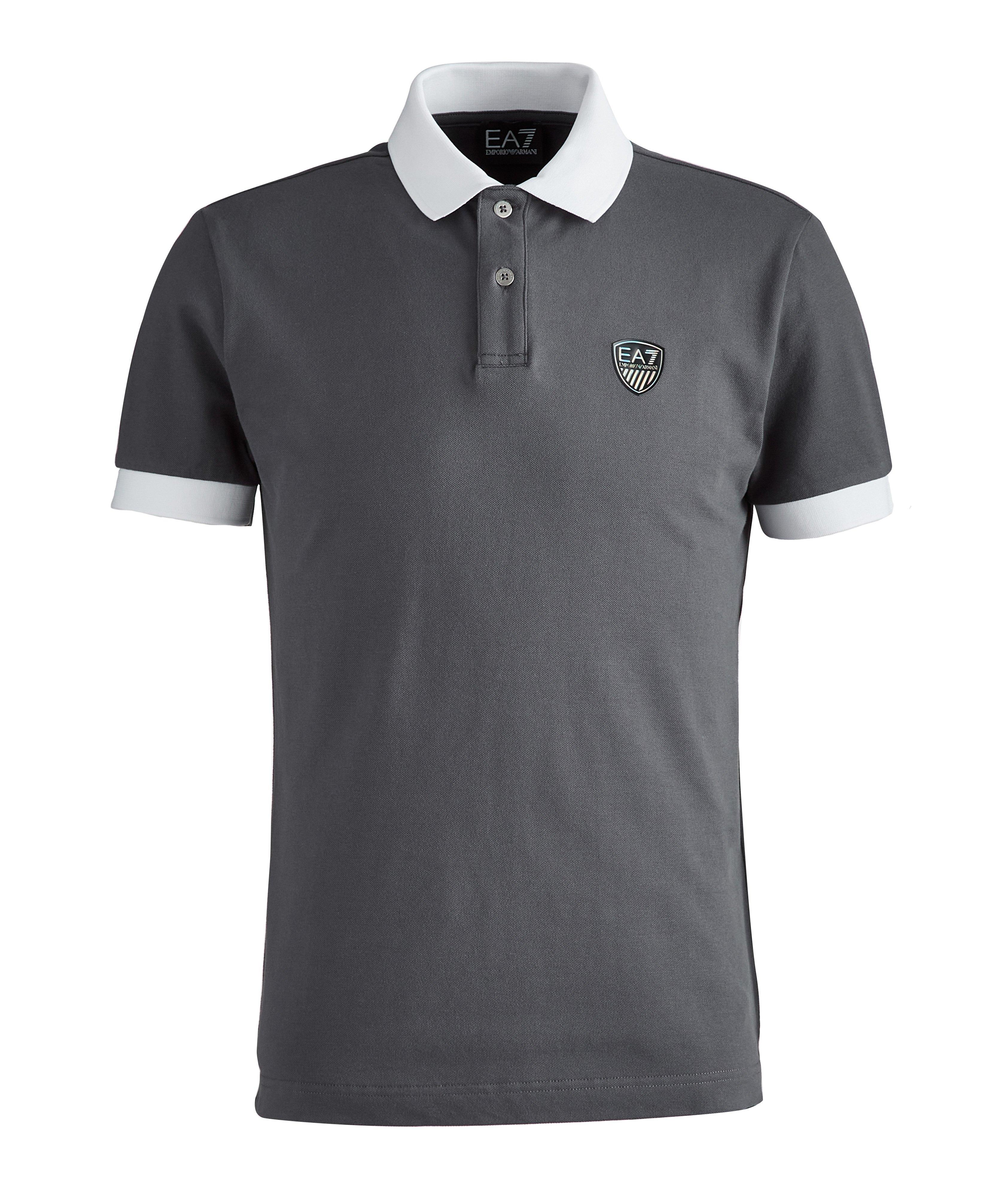 Stretch Cotton Polo Shirt image 0