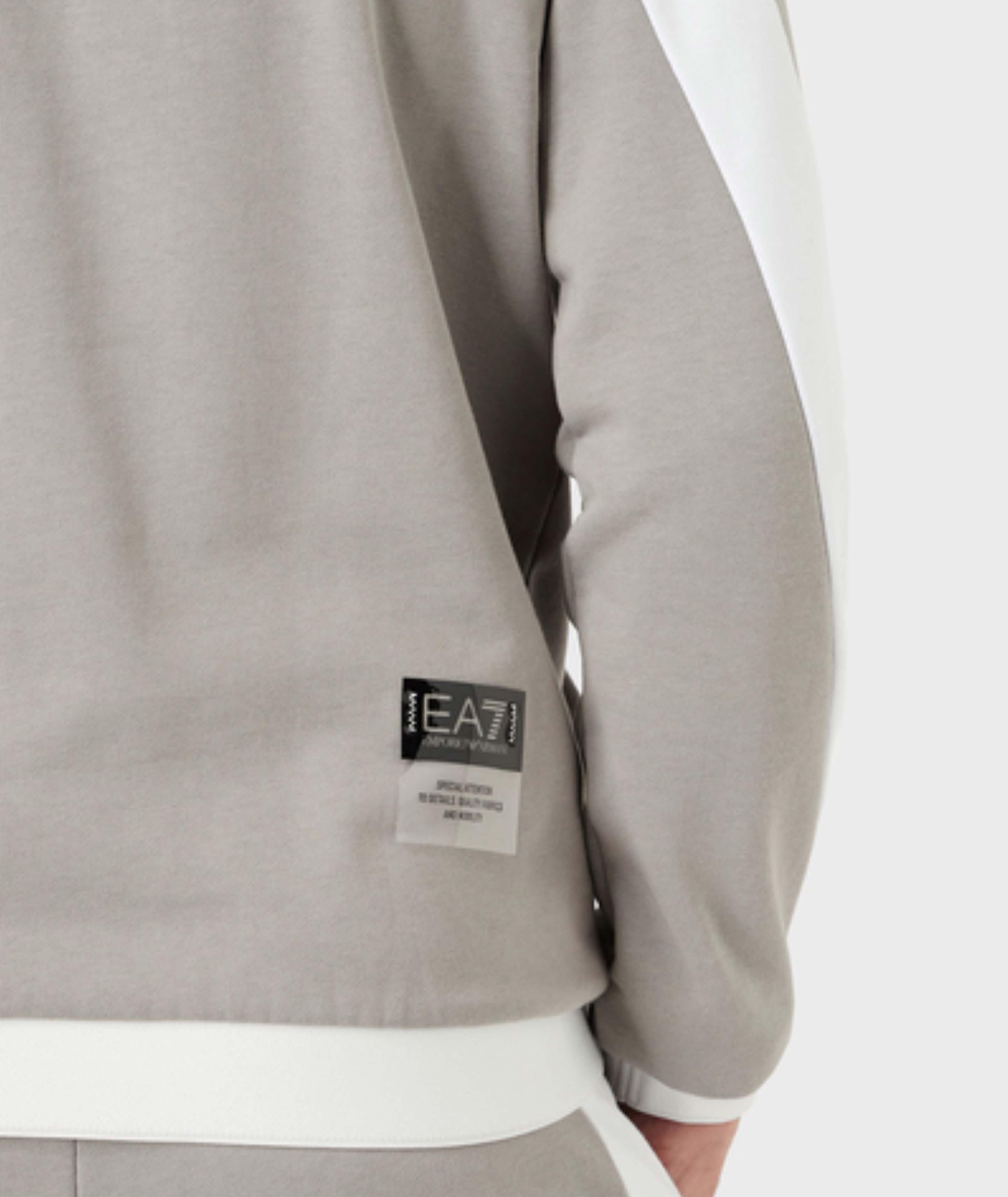 EA7 V-Neck Logo Hoodie image 3