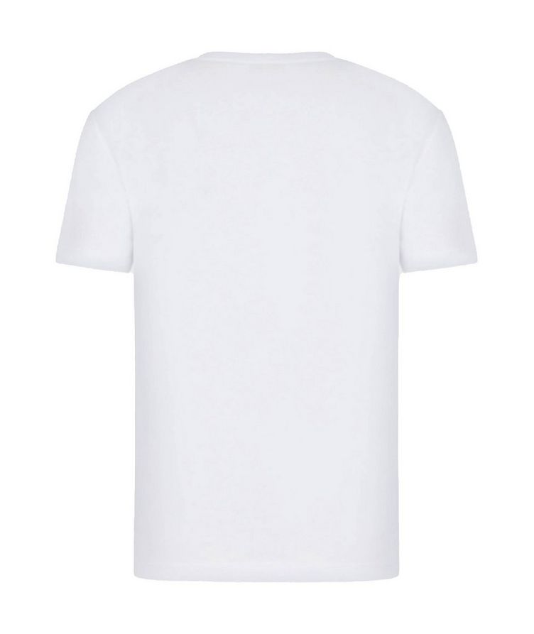 EA7 Logo Cotton T-Shirt image 1